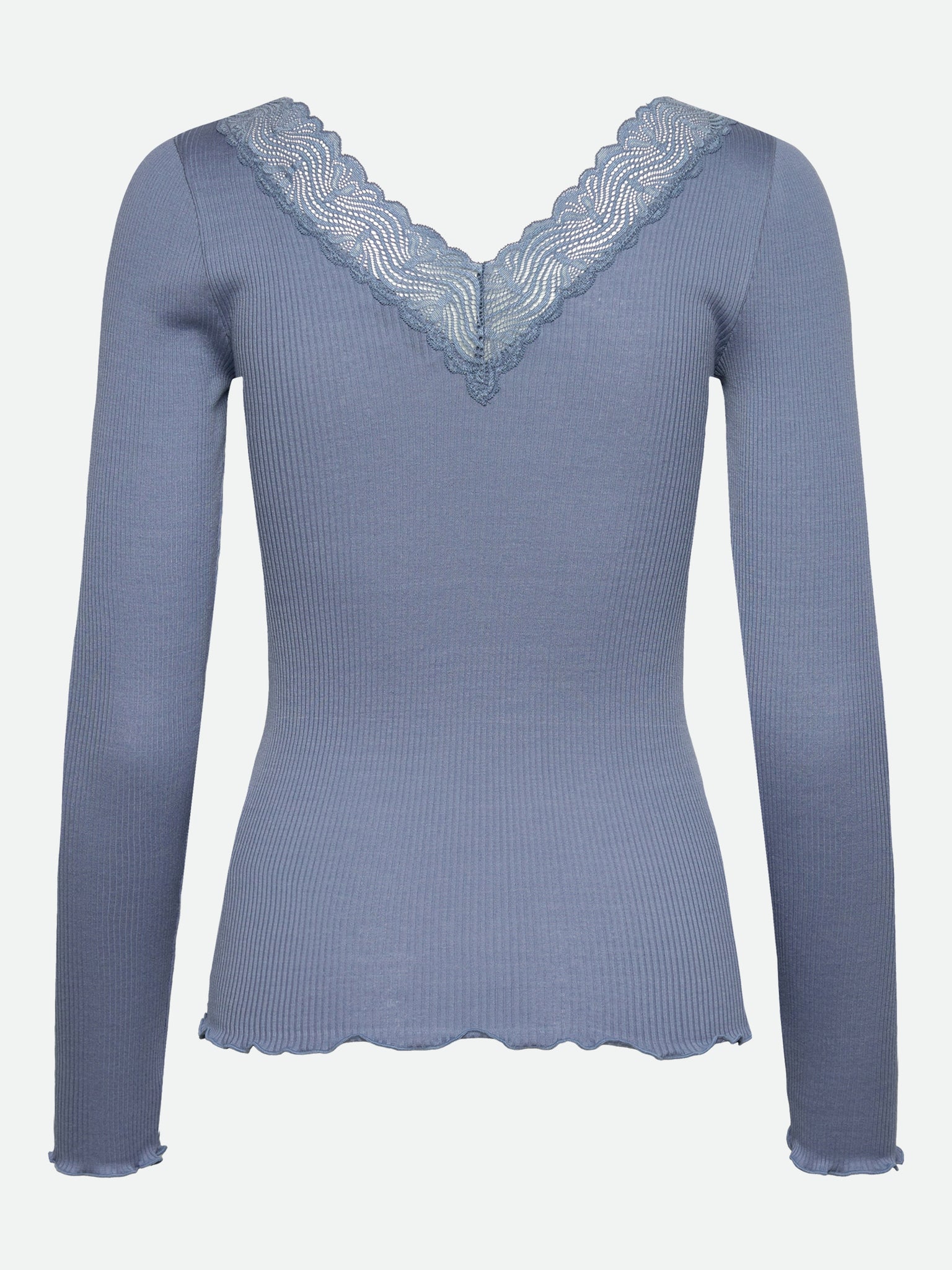 RWBeatha Silk LS V-neck T-shirt T-SHIRT LS Rosemunde