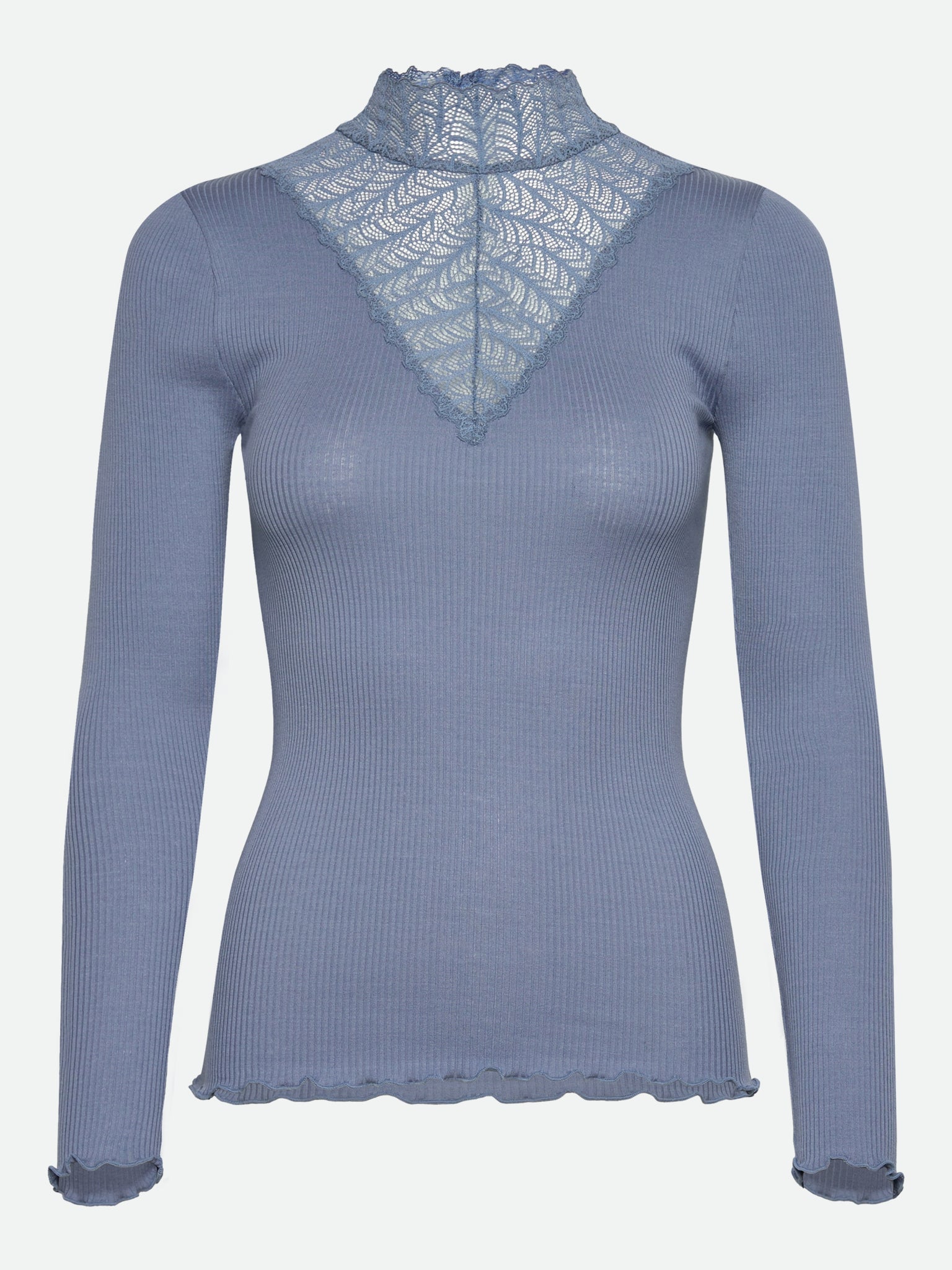 RWBeatha Silk LS Lace T-shirt T-SHIRT LS Rosemunde Woman XS infinity