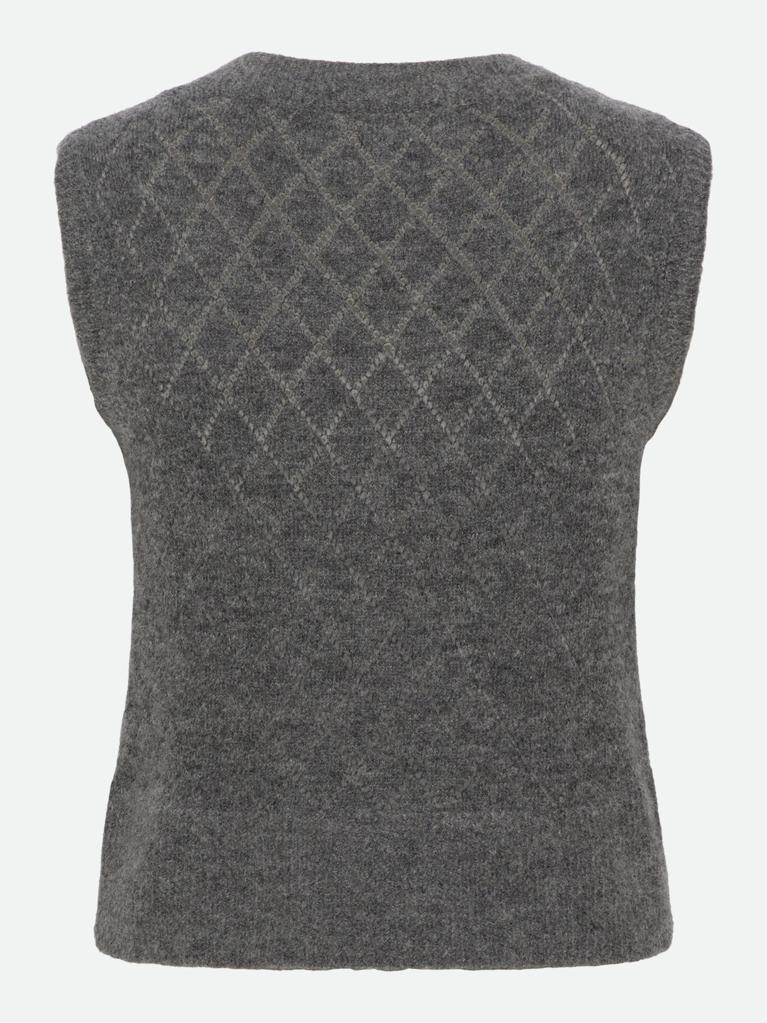 RWAida Alpaca SL V-neck Vest VEST Rosemunde Woman