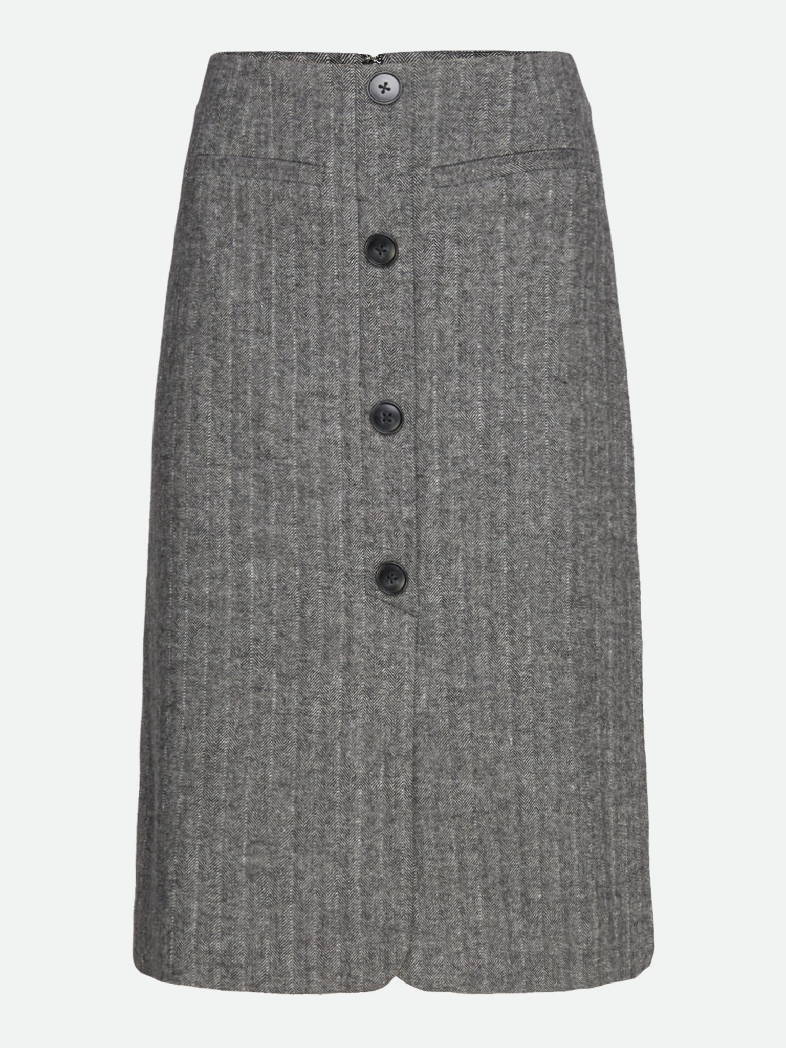 RWSophia Wool MW Long Skirt SKIRT Rosemunde Woman 34 black