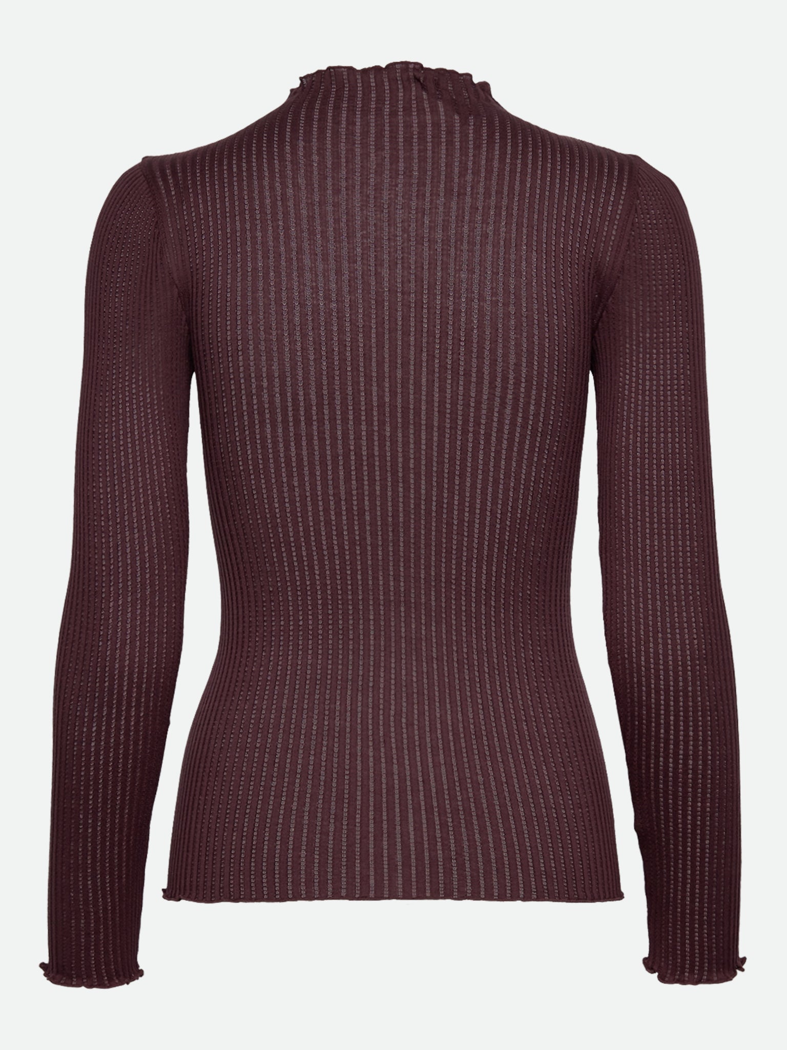 RWBelize Silk LS T-neck T-shirt T-SHIRT LS Rosemunde Woman