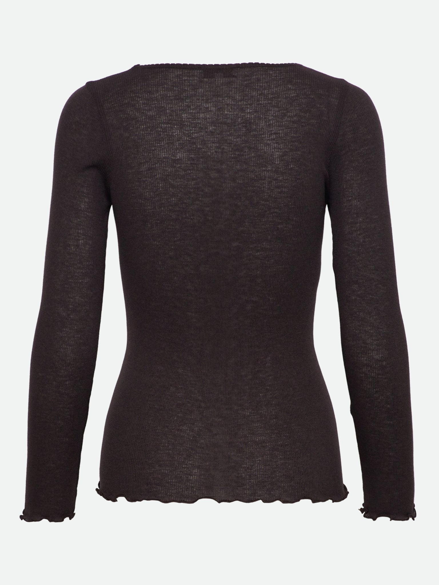 RWBurlington Wool LS O-neck T-shirt T-shirt Rosemunde Woman