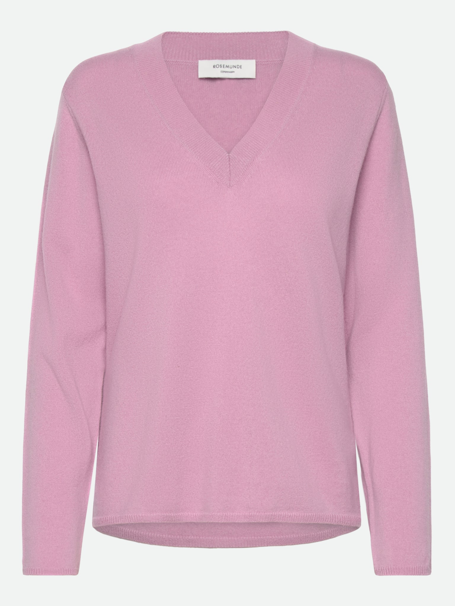 RWLaica Cashmere LS V-Neck Pullover PULLOVER Rosemunde Woman XS dawn pink