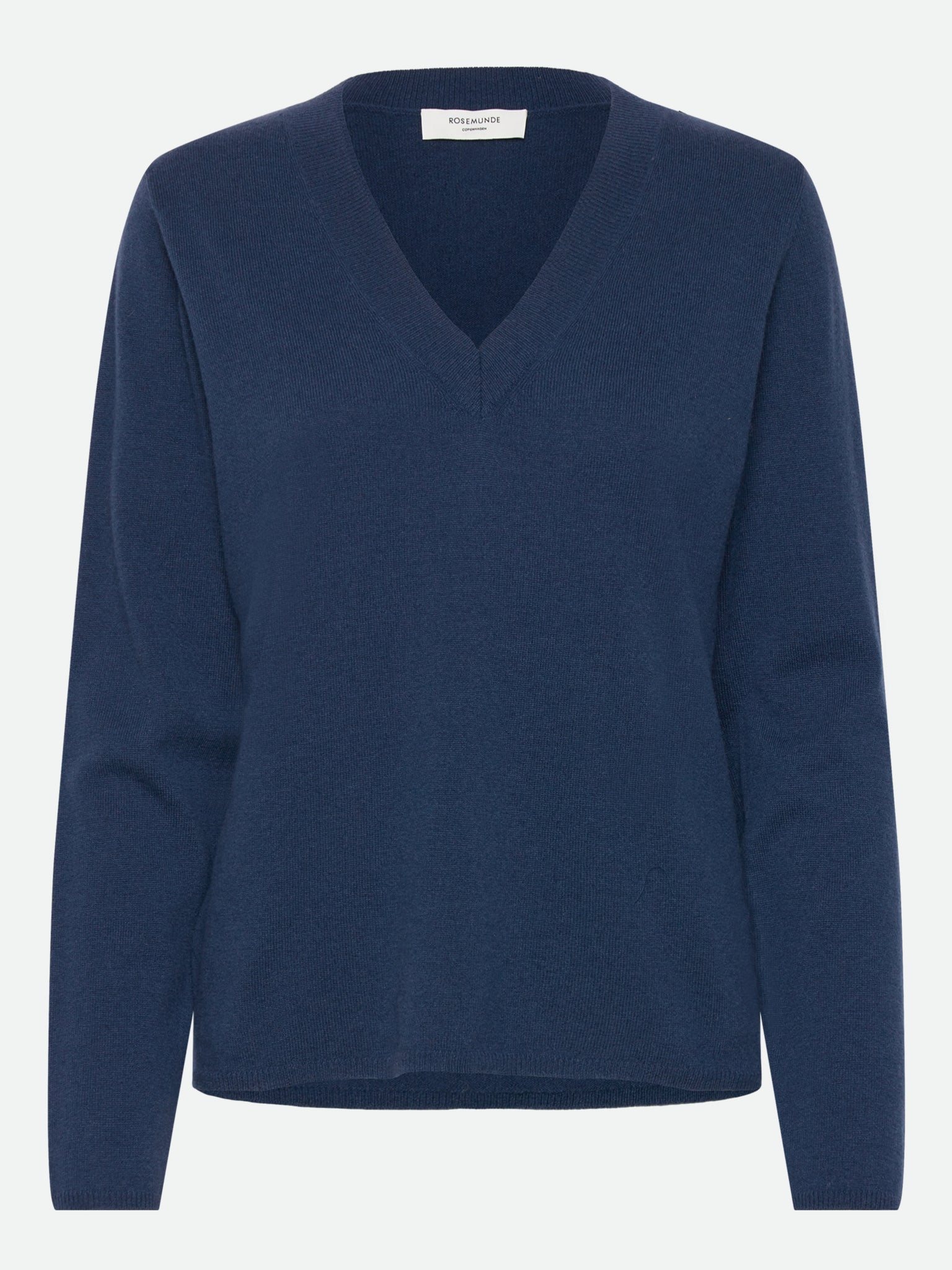RWLaica Cashmere LS V-Neck Pullover PULLOVER Rosemunde Woman XS Insignia blue