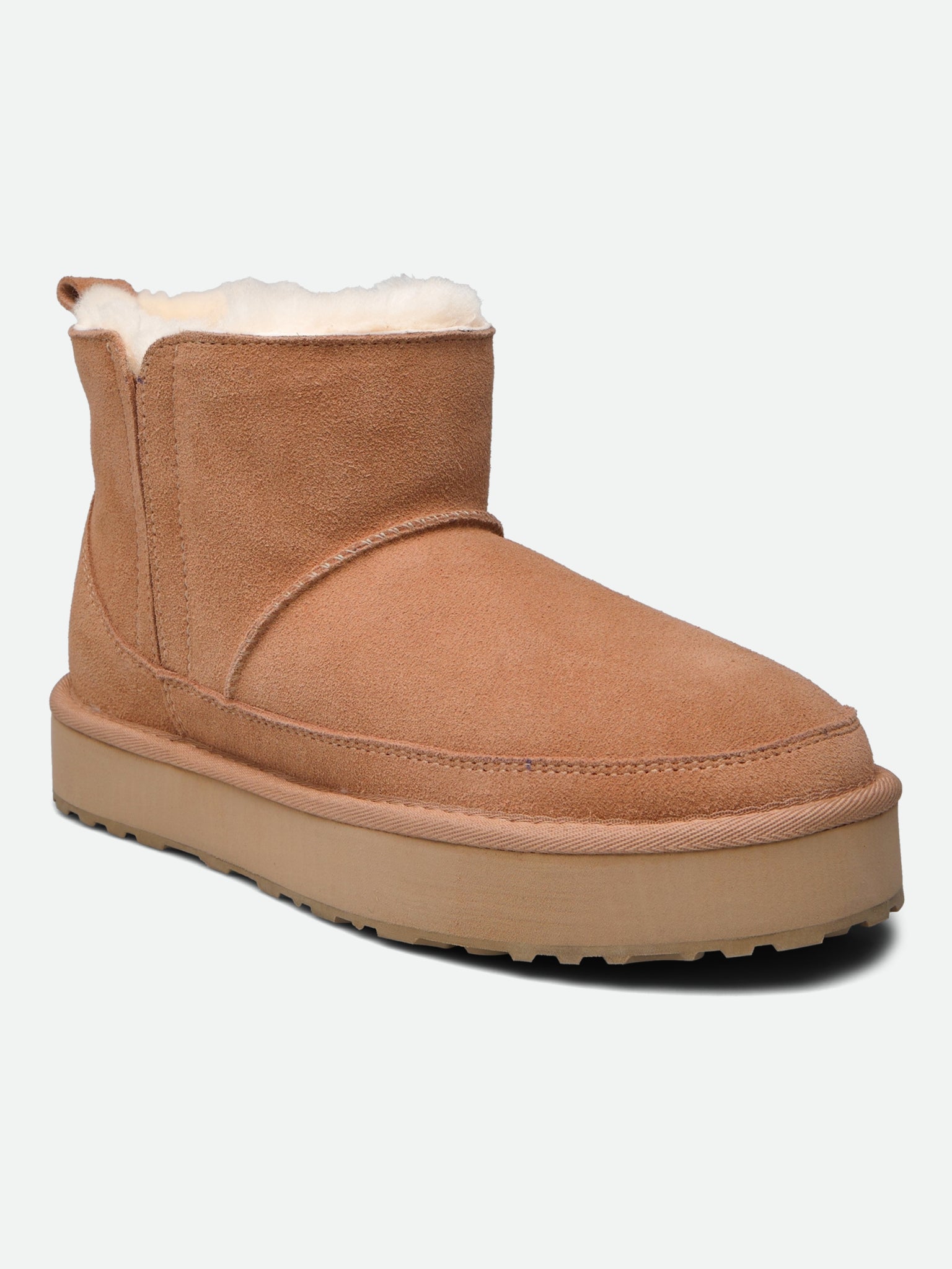 RHEvelyn Leather Elastic Boot BOOTS Rosemunde Woman 36 almond