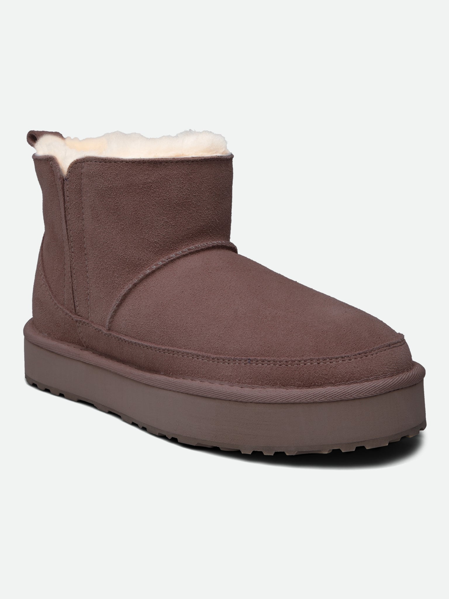 RHEvelyn Leather Elastic Boot BOOTS Rosemunde Woman 36 coffee brown