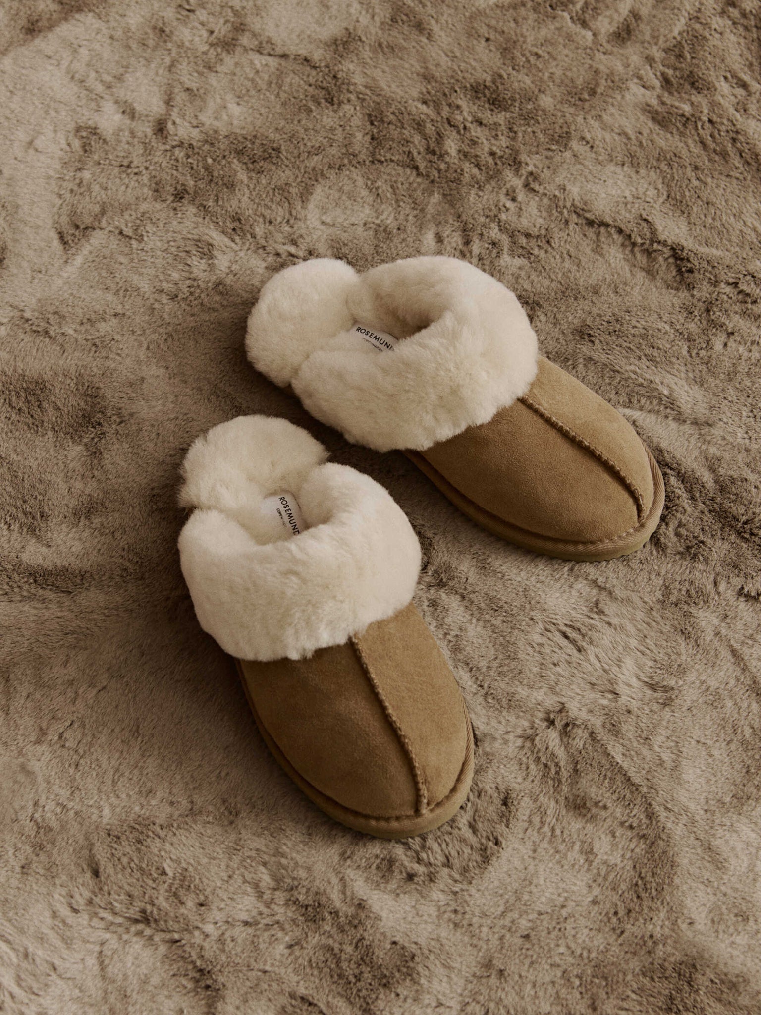 RHSydney Shearling Reversed Slippers Slippers Rosemunde Woman