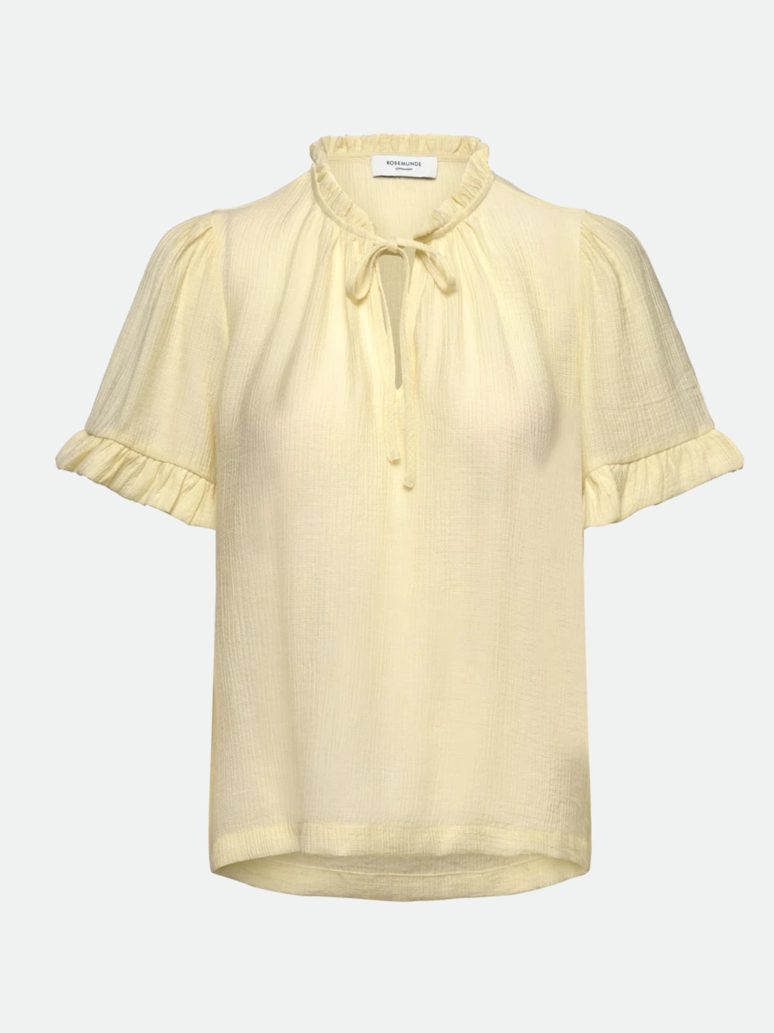 RWRoa SS Regular Blouse Blouse Rosemunde Woman 34 pastel yellow