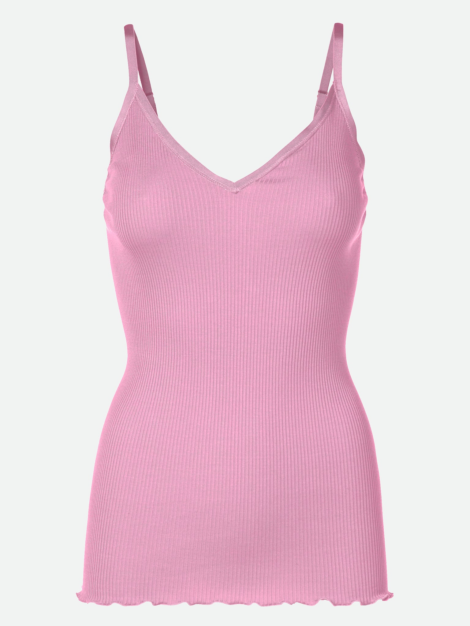 RWBelle Silk SL V-neck Elastic Top Top Rosemunde Woman XS prism pink
