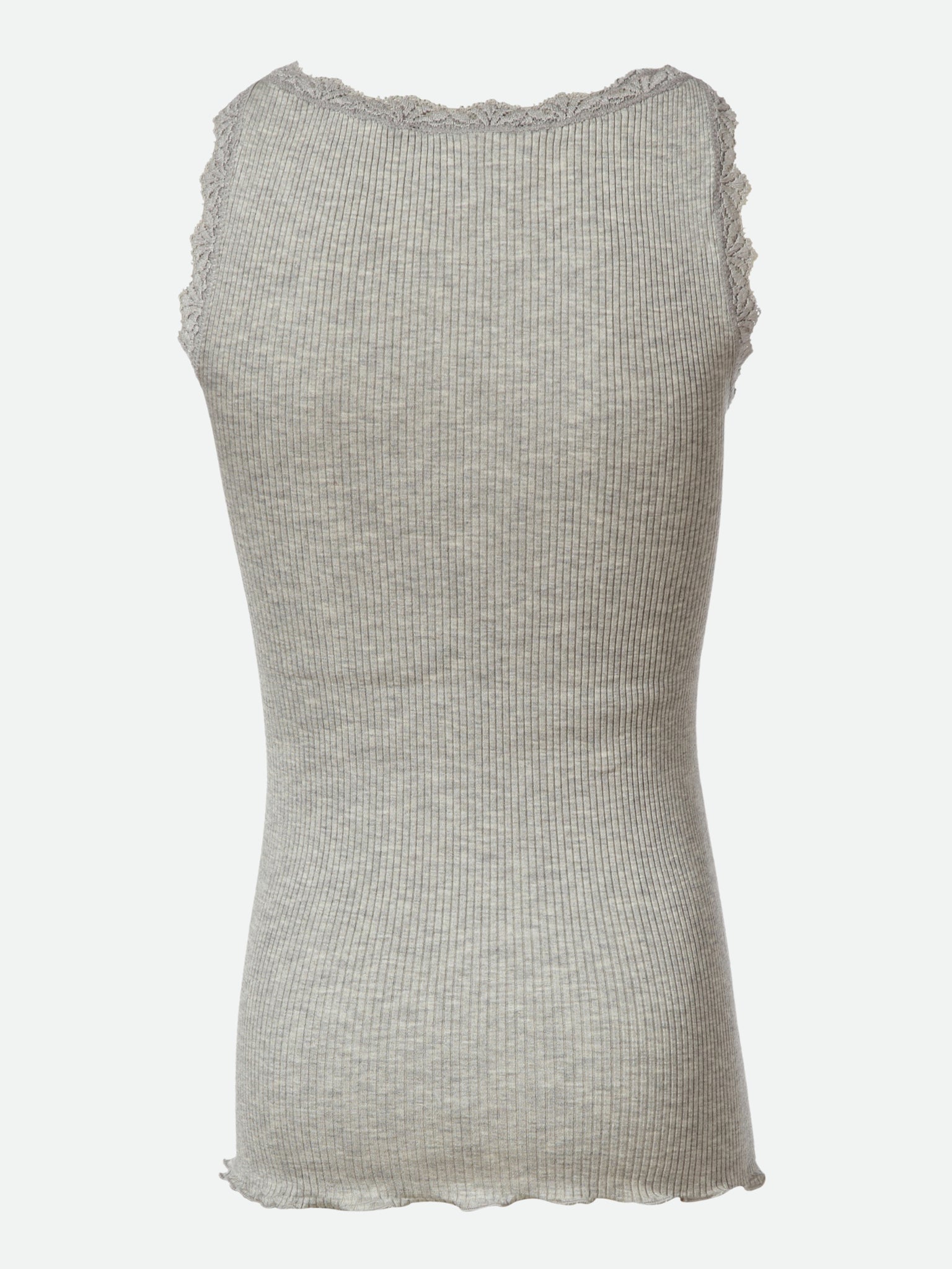 RKBeatha Silk top w/ lace Top Rosemunde Woman