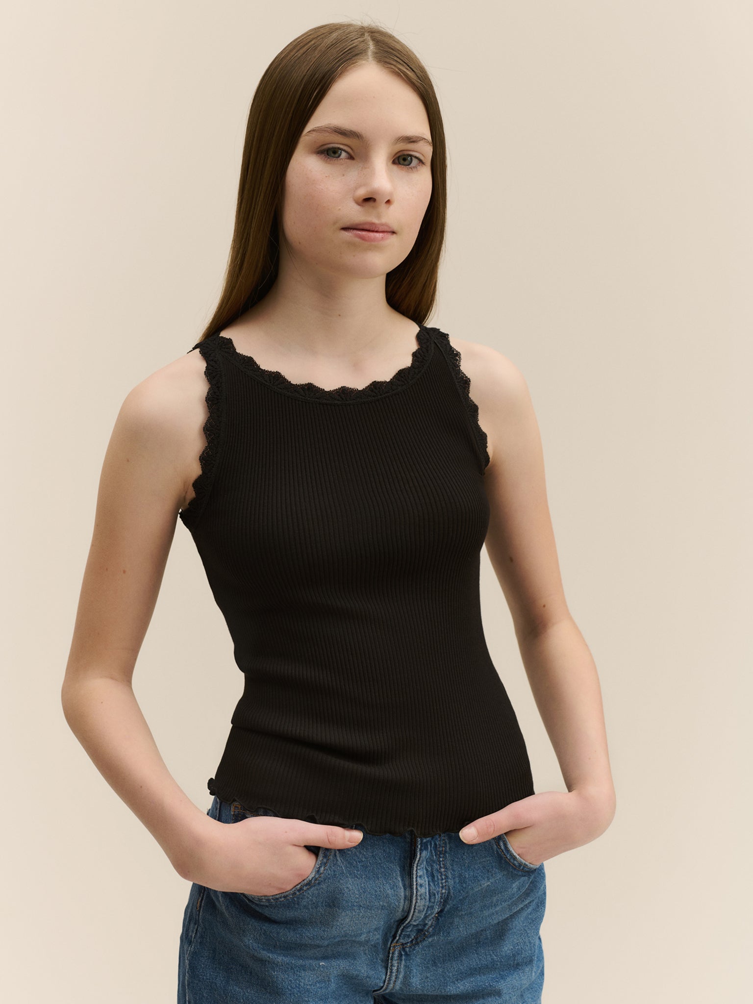 RKBalta Modal SL Lace Top Top Rosemunde Girls