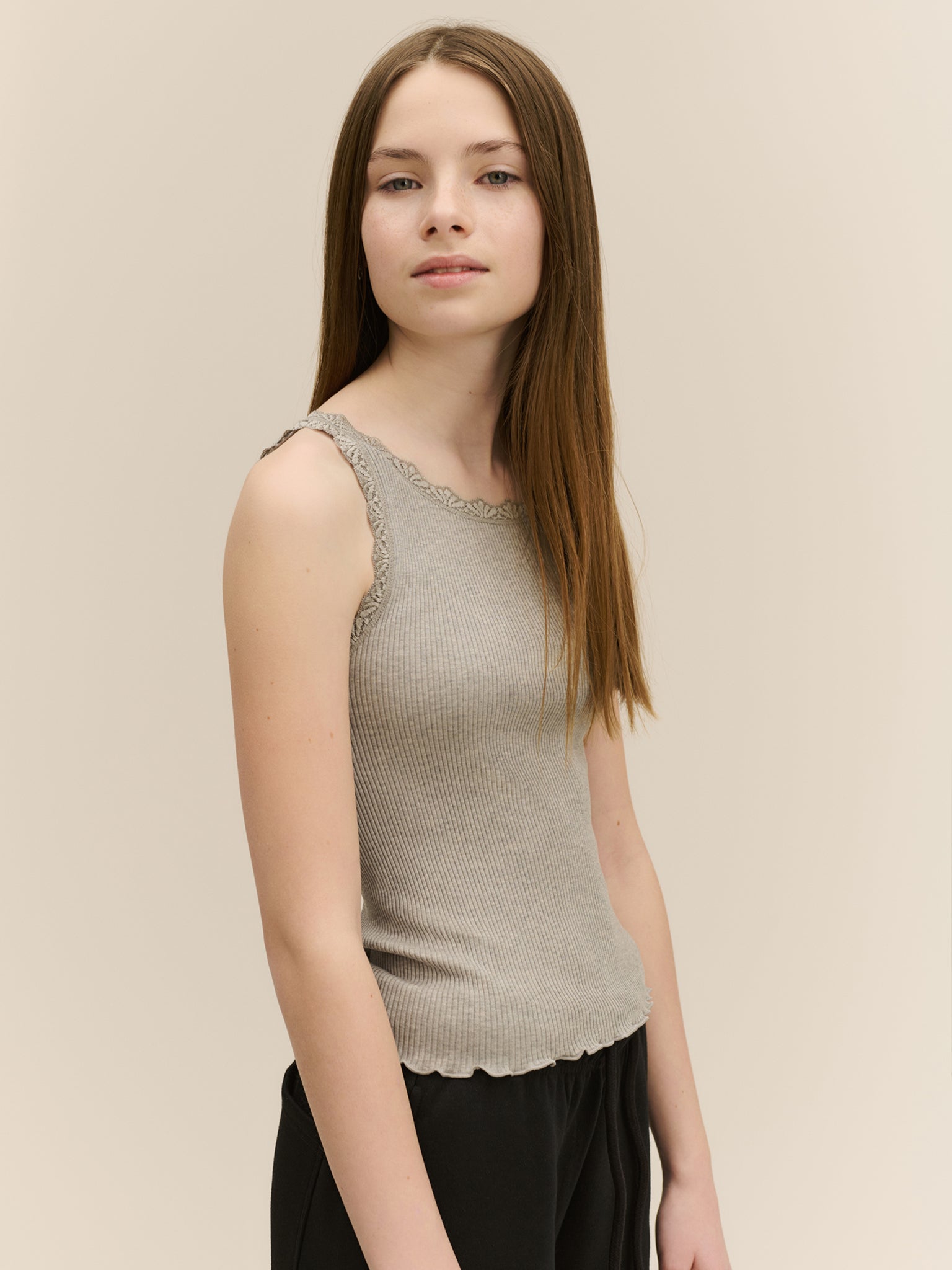 RKBalta Modal SL Short Lace Top Top Rosemunde Girls