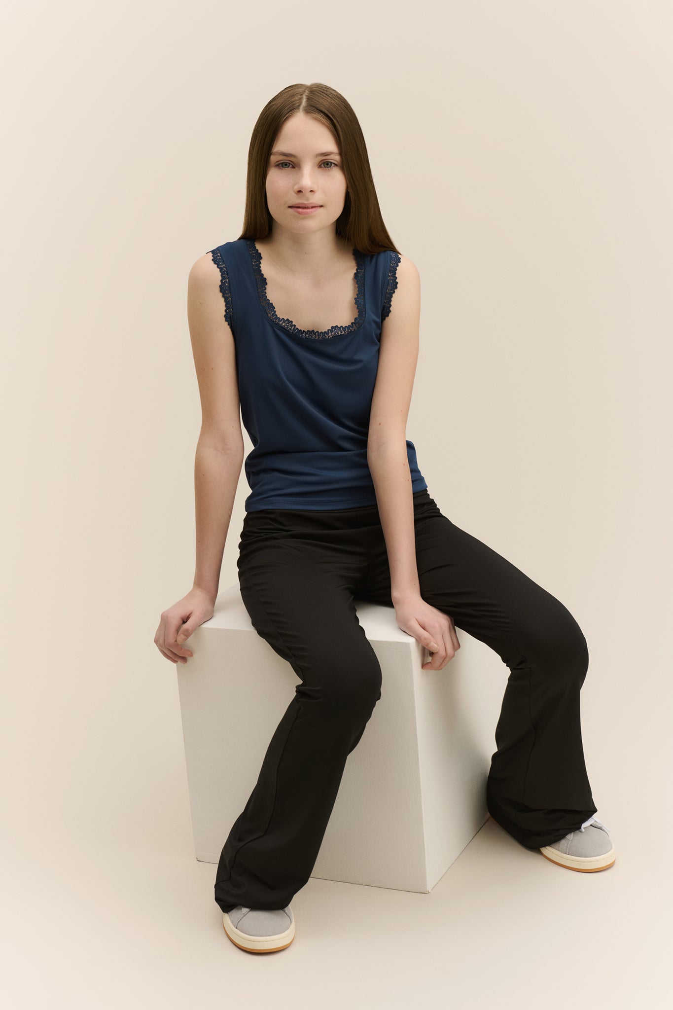 RKBillie SL Square Lace Top TOP Rosemunde Girls