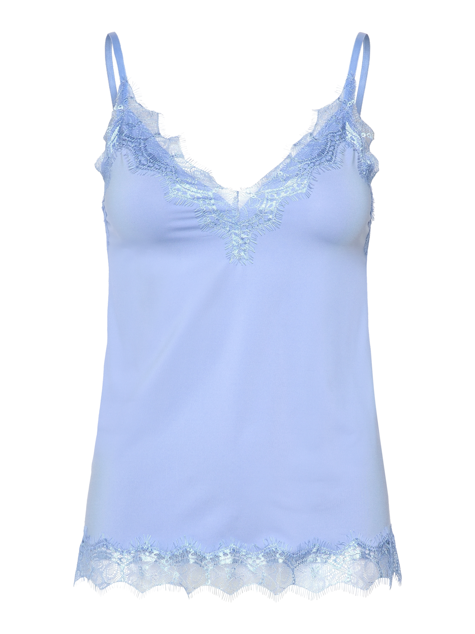 RWBillie SL Lace Strap Top TOP Rosemunde Woman 34 placid blue