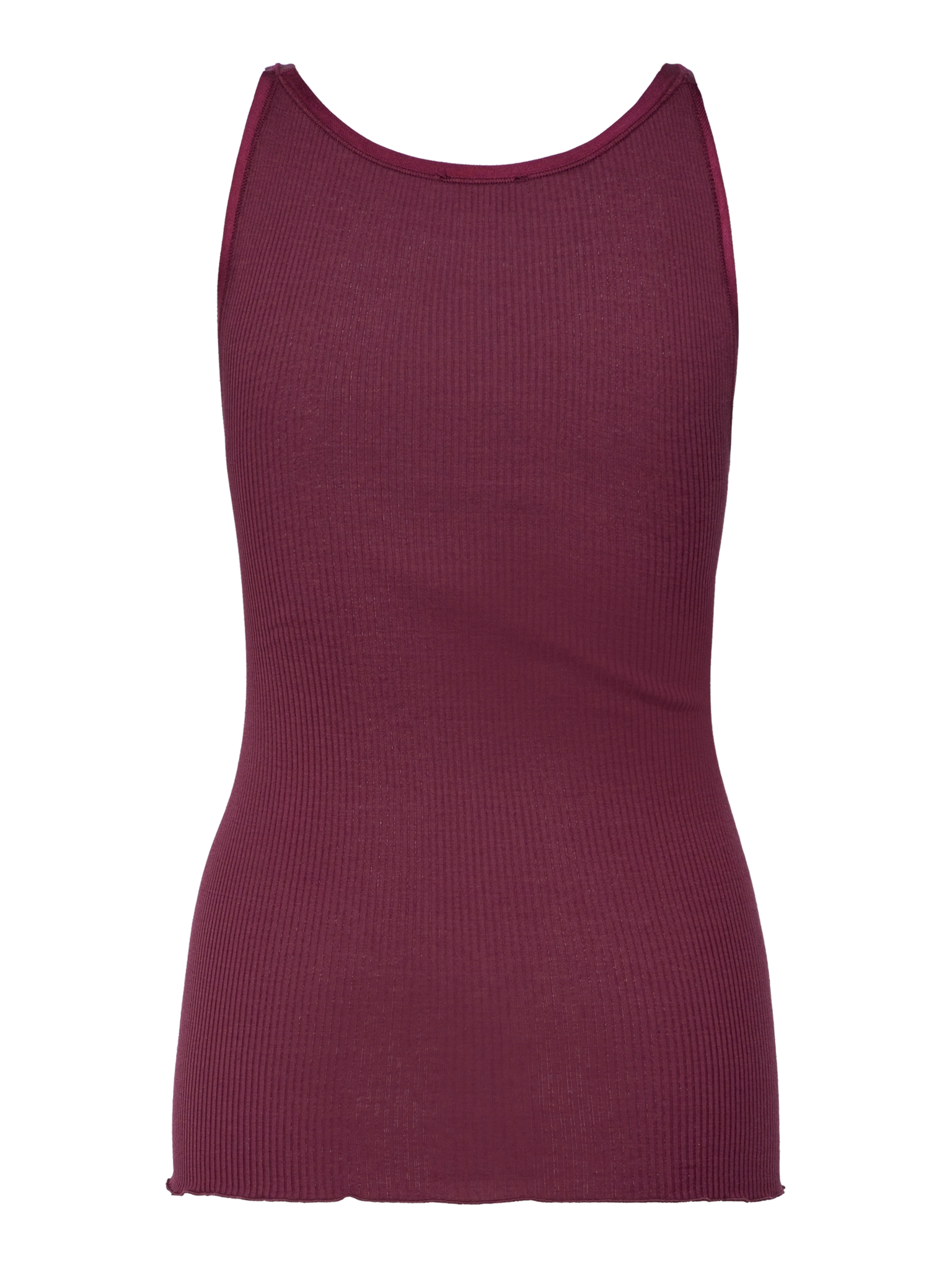 RWBelle Silk U-neck Strap Elastic Top TOP Rosemunde Woman