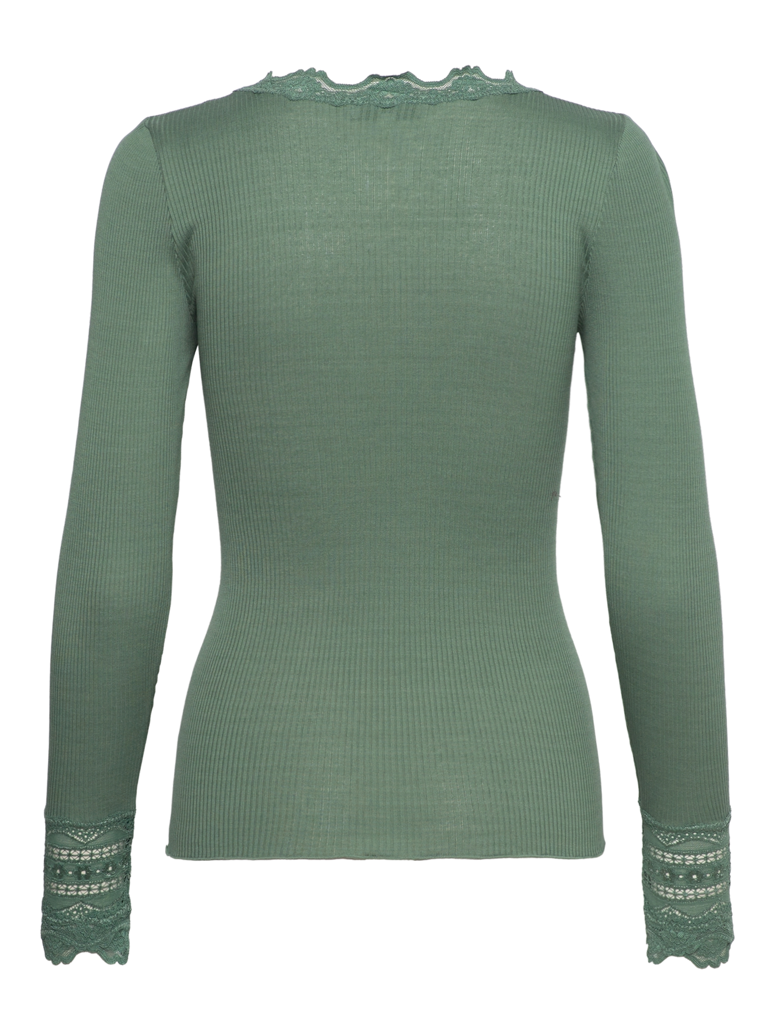 RWBenita Silk LS O-neck Lace T-shirt T-SHIRT LS Rosemunde Woman