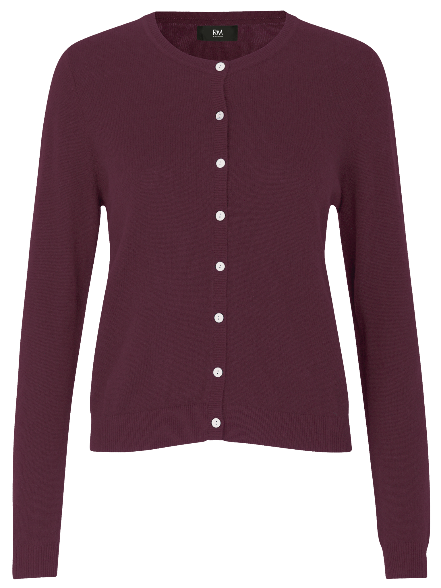 RMWSofia Wool LS Short Cardigan Cardigan Rosemunde Woman XS winetasting