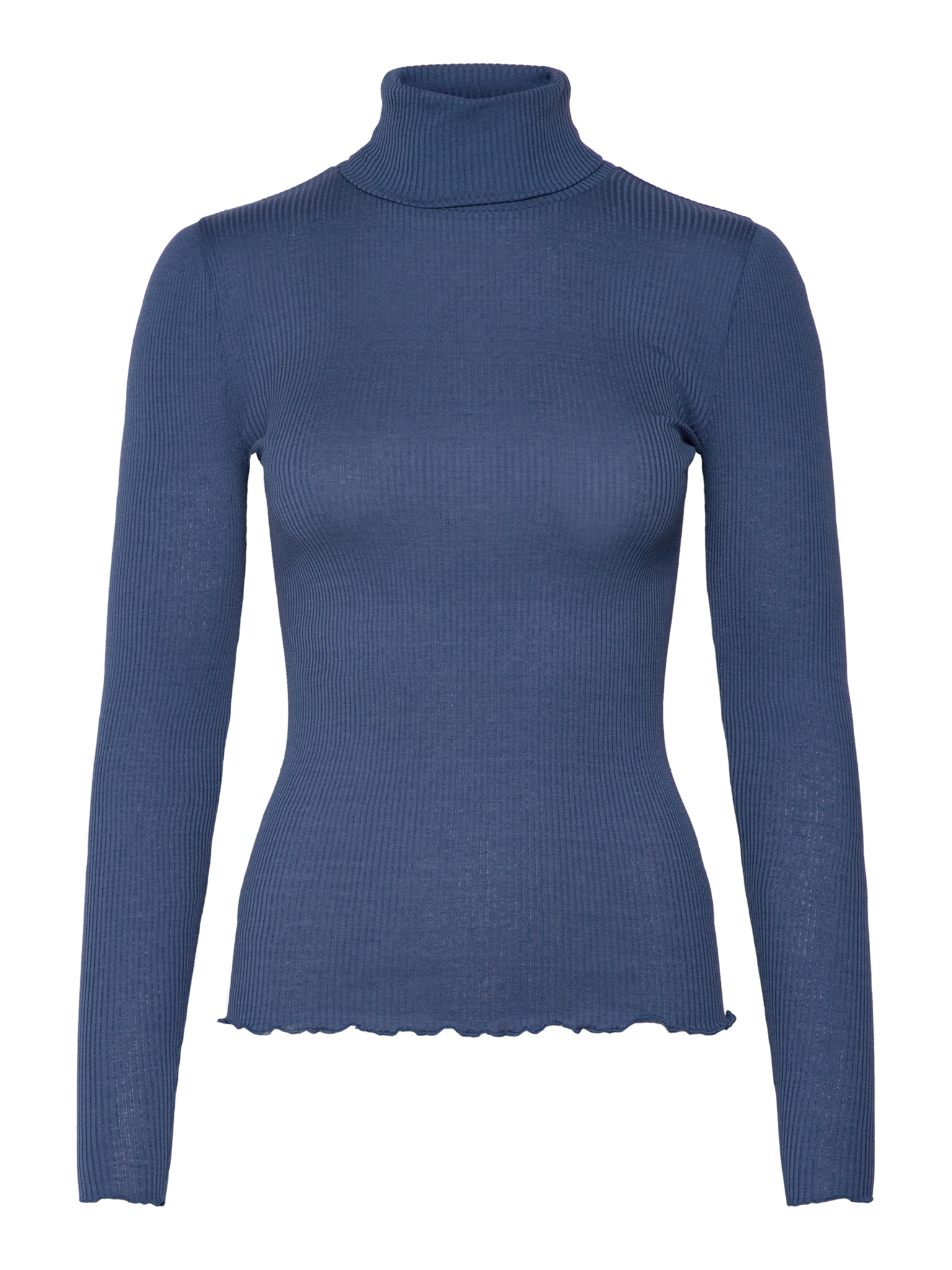 RWBeatha Silk LS Rollneck T-shirt T-SHIRT LS Rosemunde Woman M ensign blue
