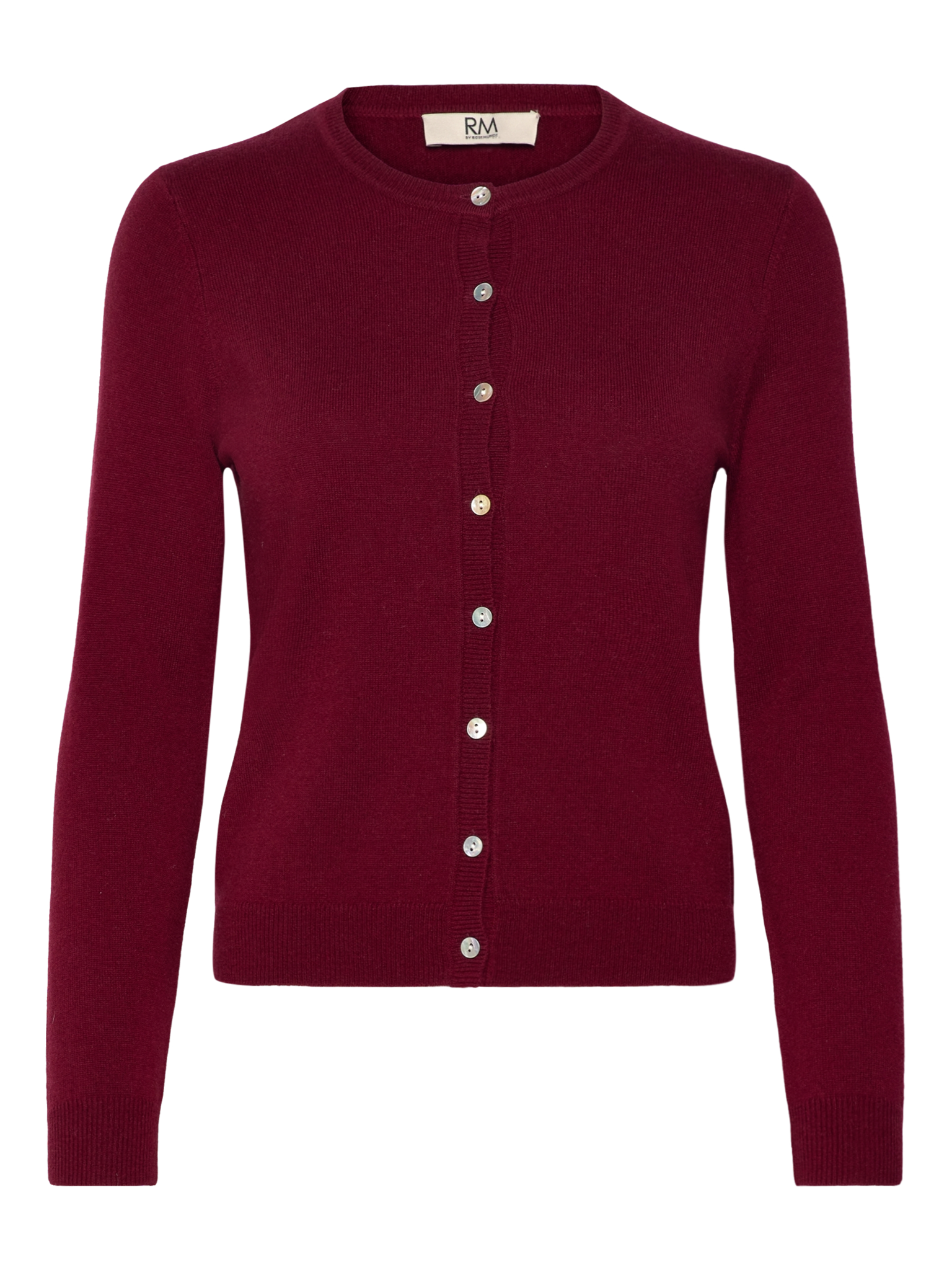 RKSofia Wool LS Short Cardigan CARDIGAN Rosemunde Kids 128 zinfandel