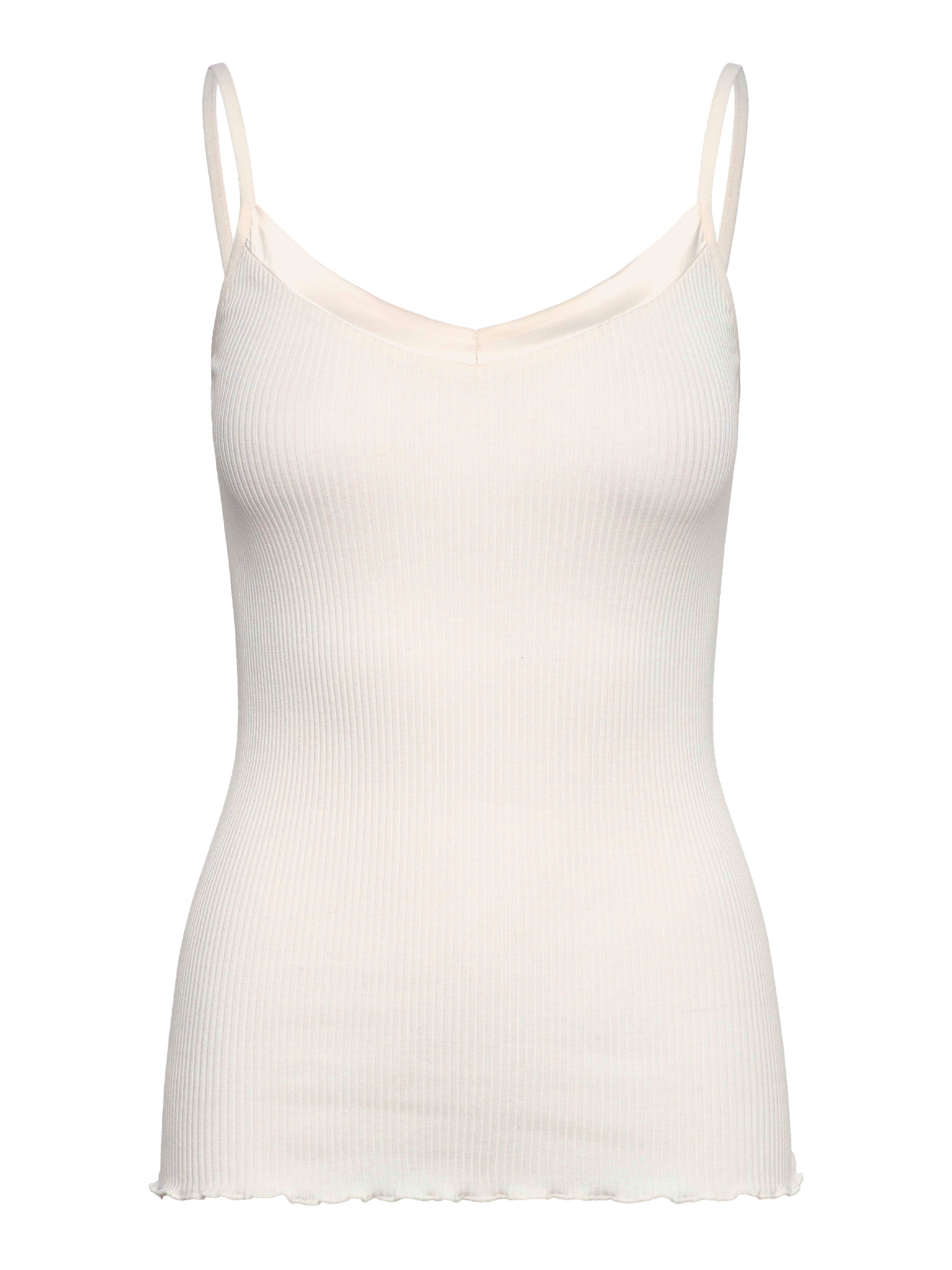 RWBeatha Silk SL Strap Satin Tape Top TOP Rosemunde Woman XS ivory