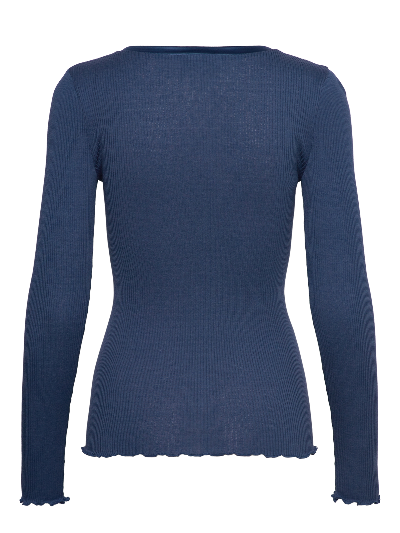 RWBeatha Silk V-Neck Satin Tape T-shirt T-SHIRT LS Rosemunde Woman