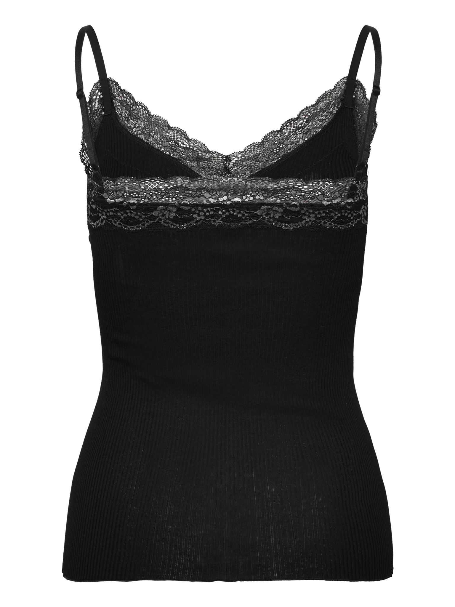 RWBeatha Silk SL Strap 2 Color Lace Top TOP Rosemunde Woman