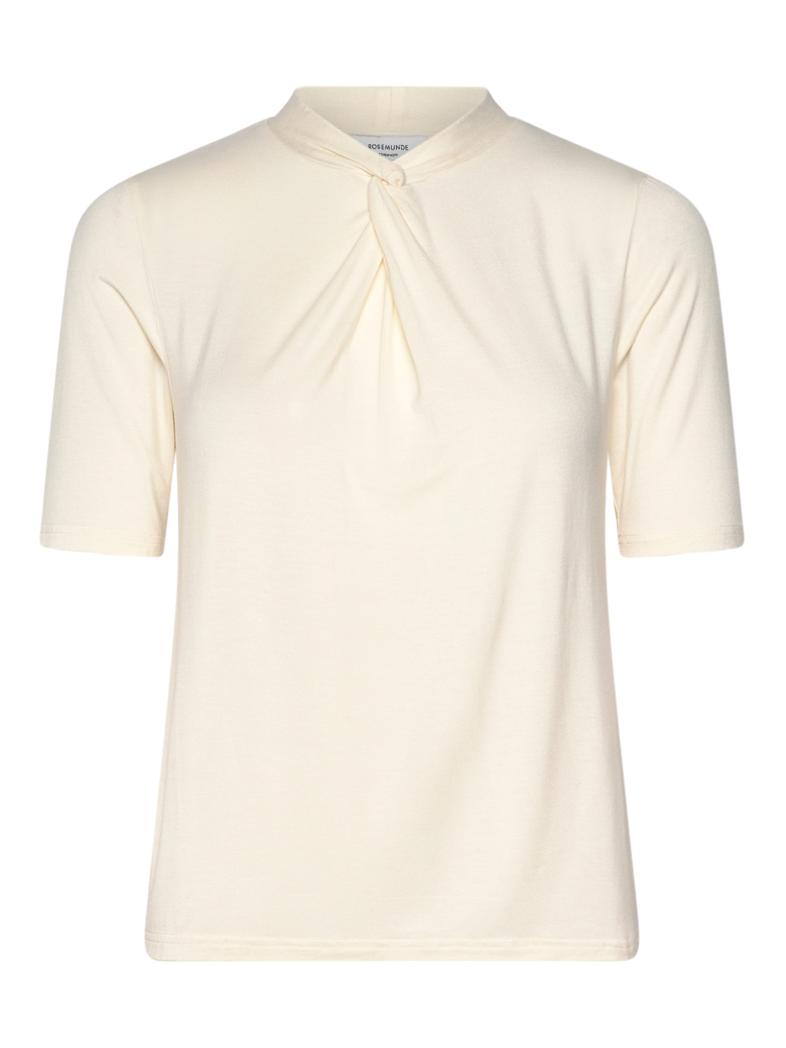 RWBiarritz SS Knot T-neck T-shirt T-SHIRT SS Rosemunde Woman M ivory