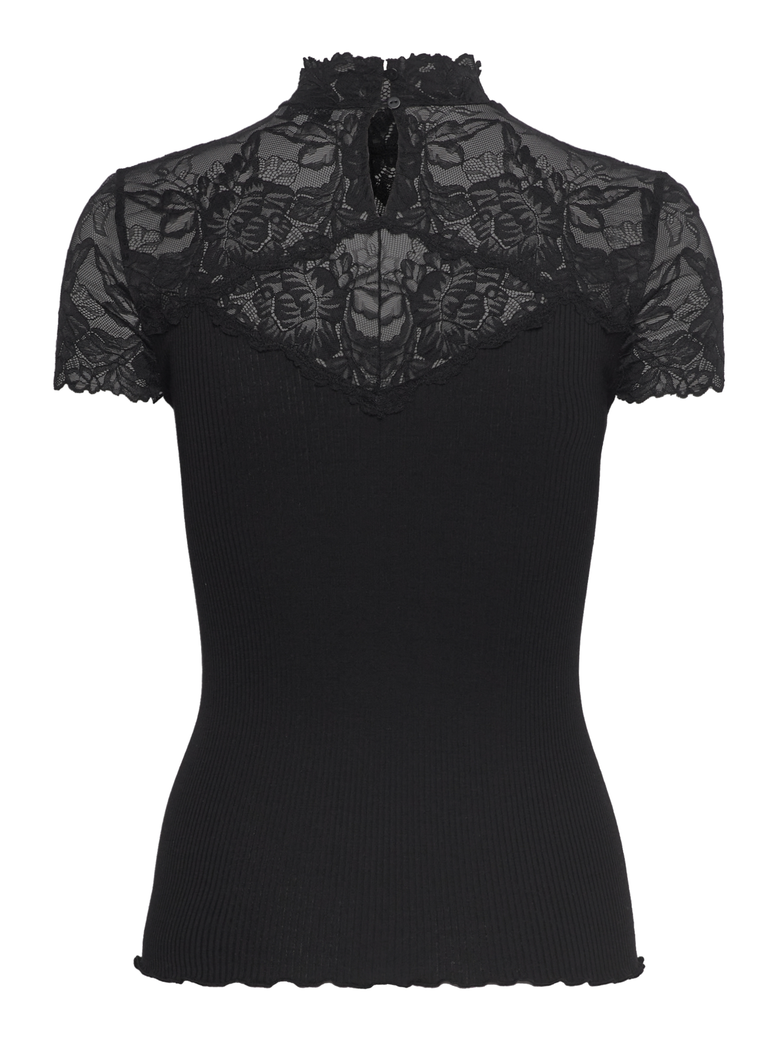 RWBeatha Silk Capsleeve Lace T-shirt T-SHIRT SS Rosemunde Woman