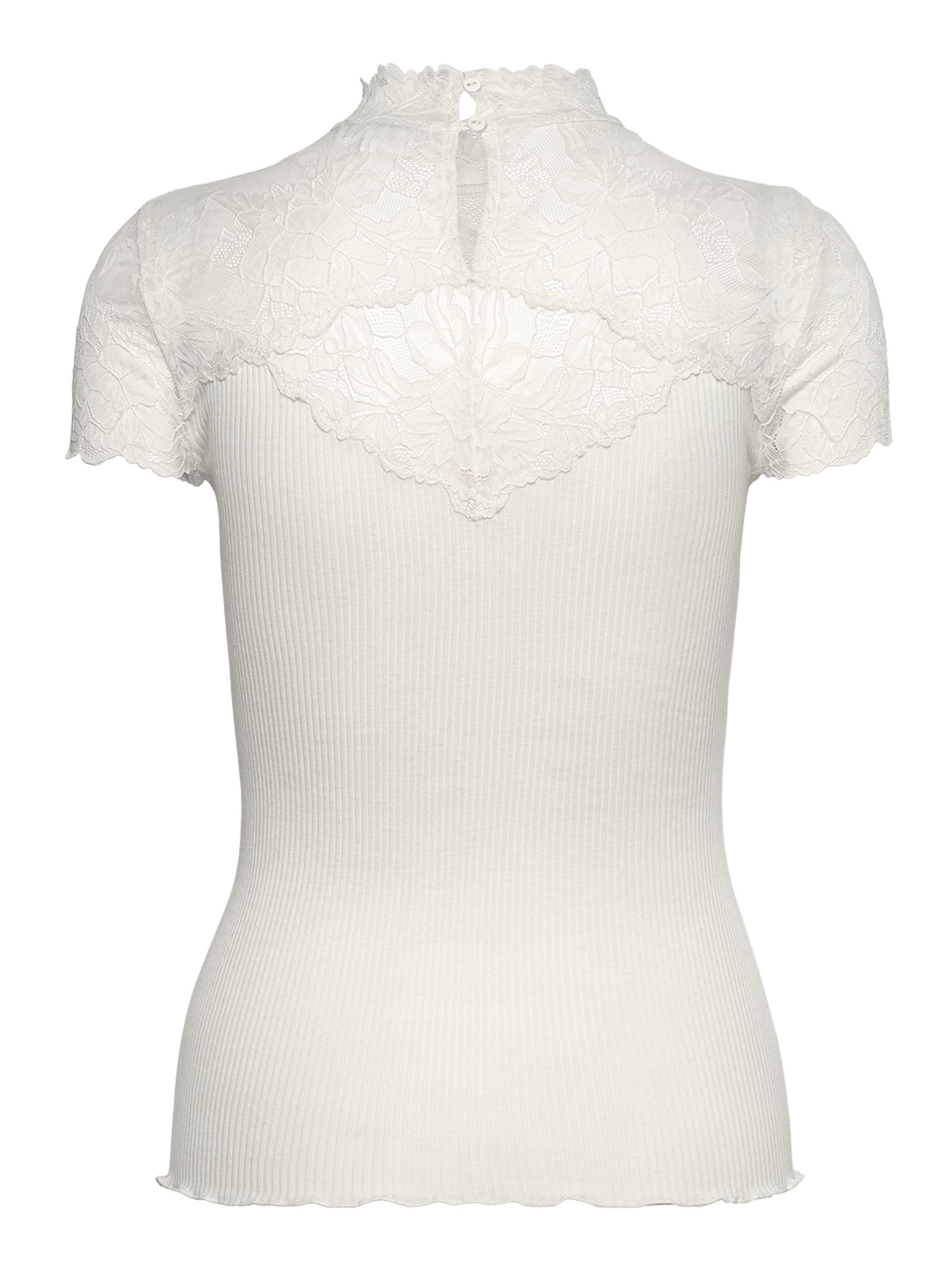 RWBeatha Silk Capsleeve Lace T-shirt T-SHIRT SS Rosemunde Woman