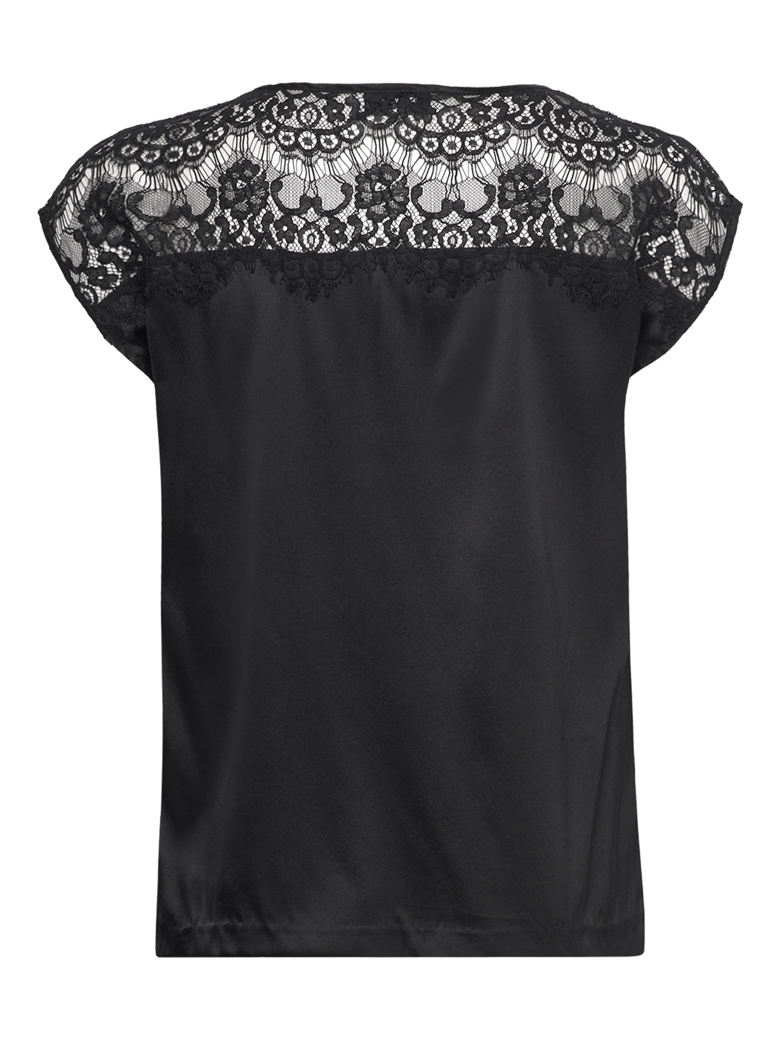 RWJade Silk SL Lace Top TOP Rosemunde Woman