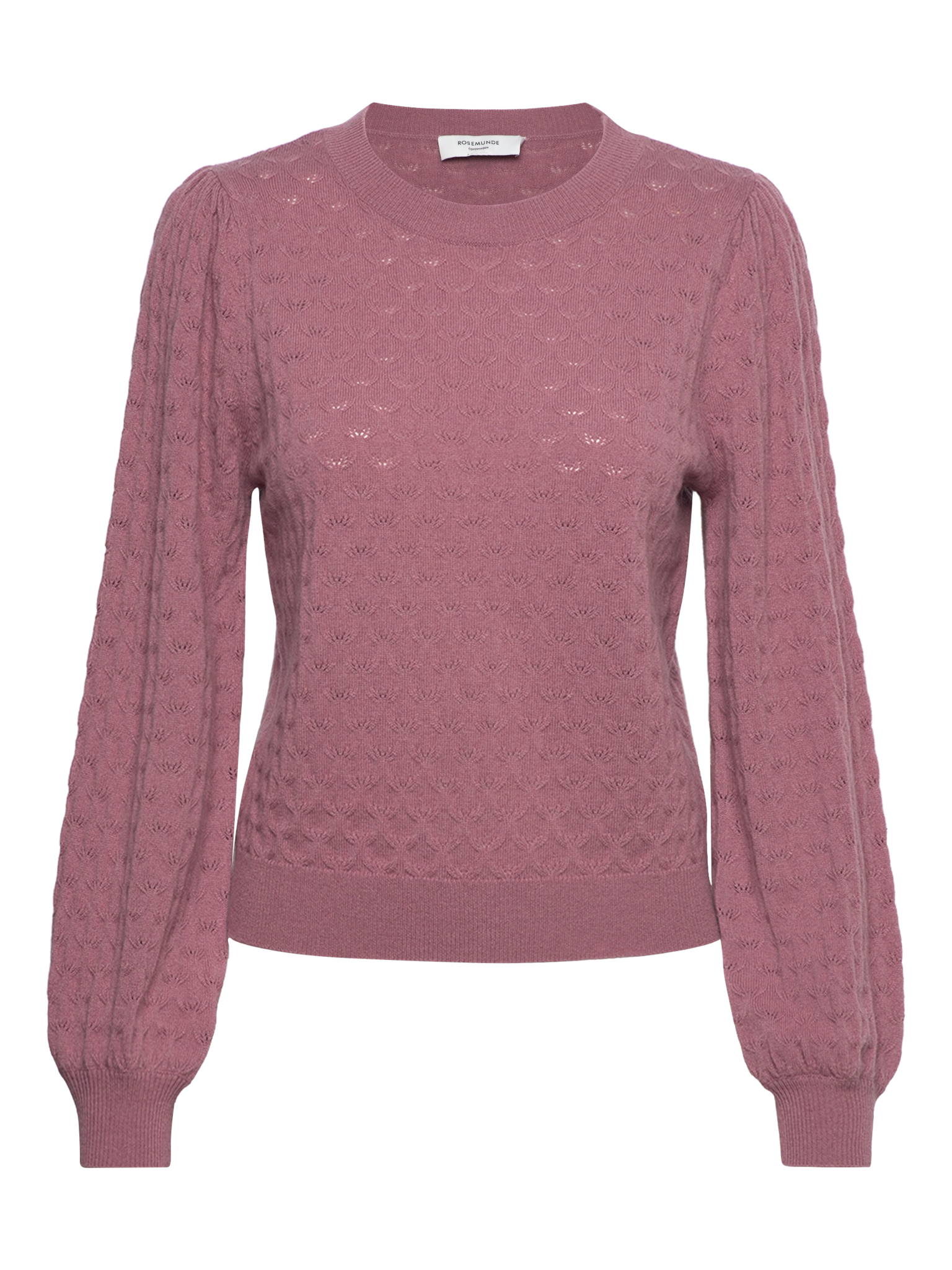 RWLaica Cashmere LS O-neck Pullover CARDIGAN Rosemunde Woman S nostalgia rose