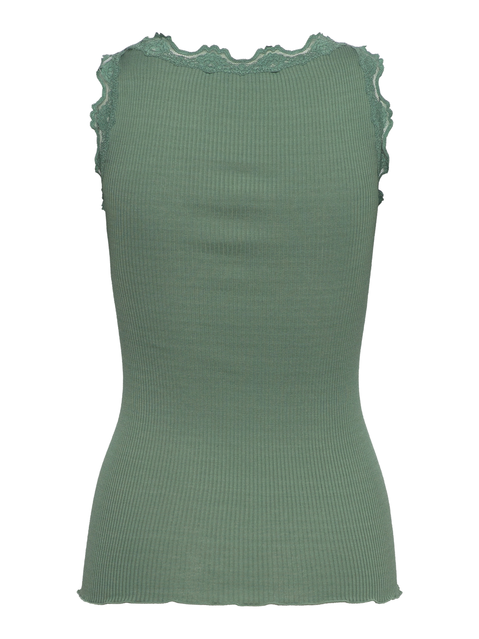 RWBabette Silk SL U-neck Long Lace Top TOP Rosemunde Woman