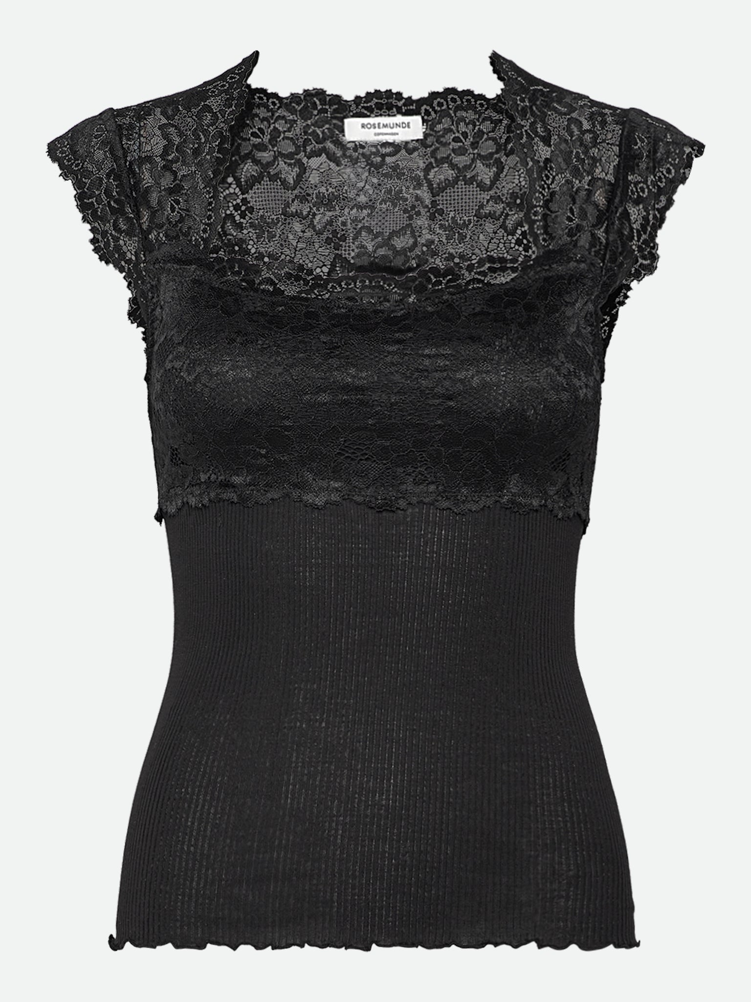 RWBalta SS Lace Top Top Rosemunde Woman XS black
