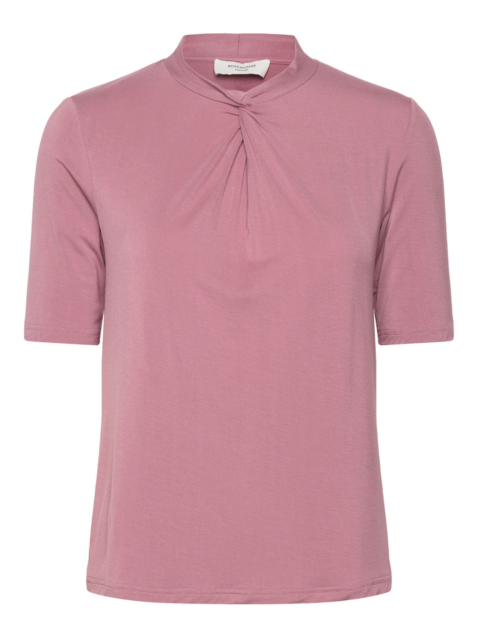 RWBiarritz SS Knot T-neck T-shirt T-SHIRT SS Rosemunde Woman M nostalgia rose