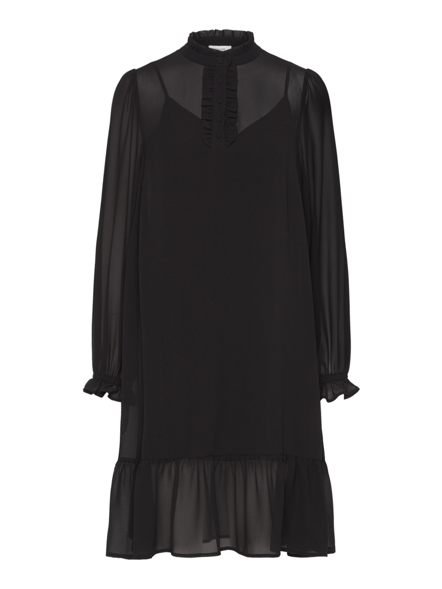 RWSally LS Midi Dress DRESS Rosemunde Woman 38 black