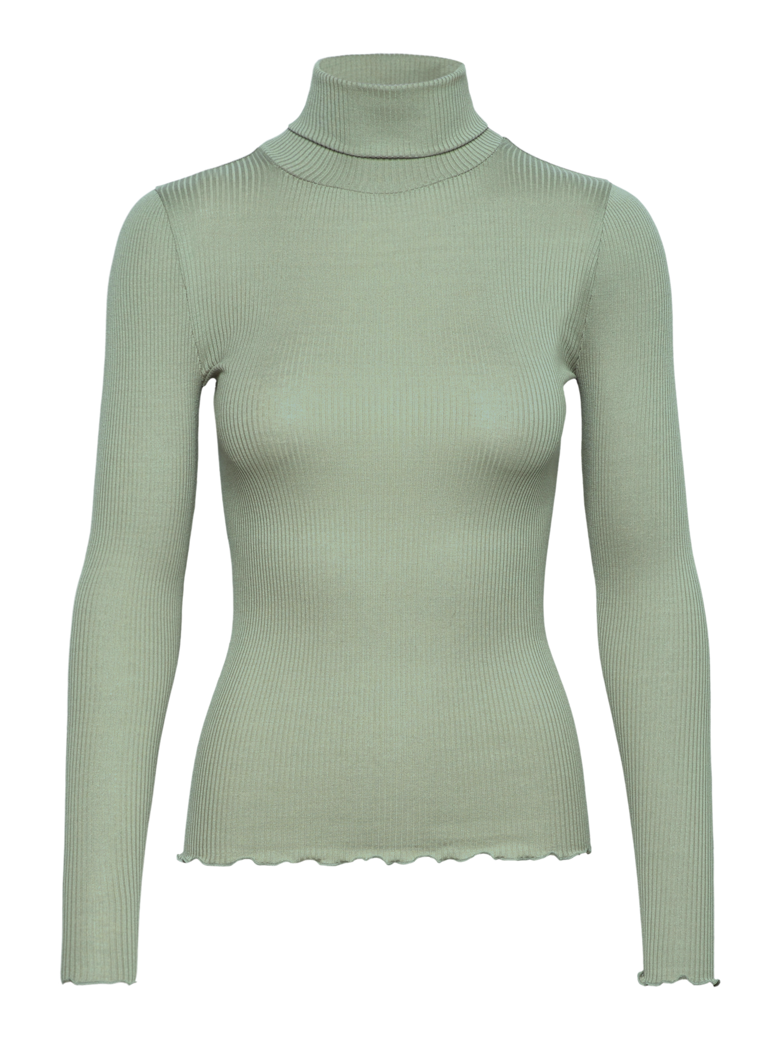 RWBeatha Silk LS Rollneck T-shirt T-SHIRT LS Rosemunde Woman M iceberg green