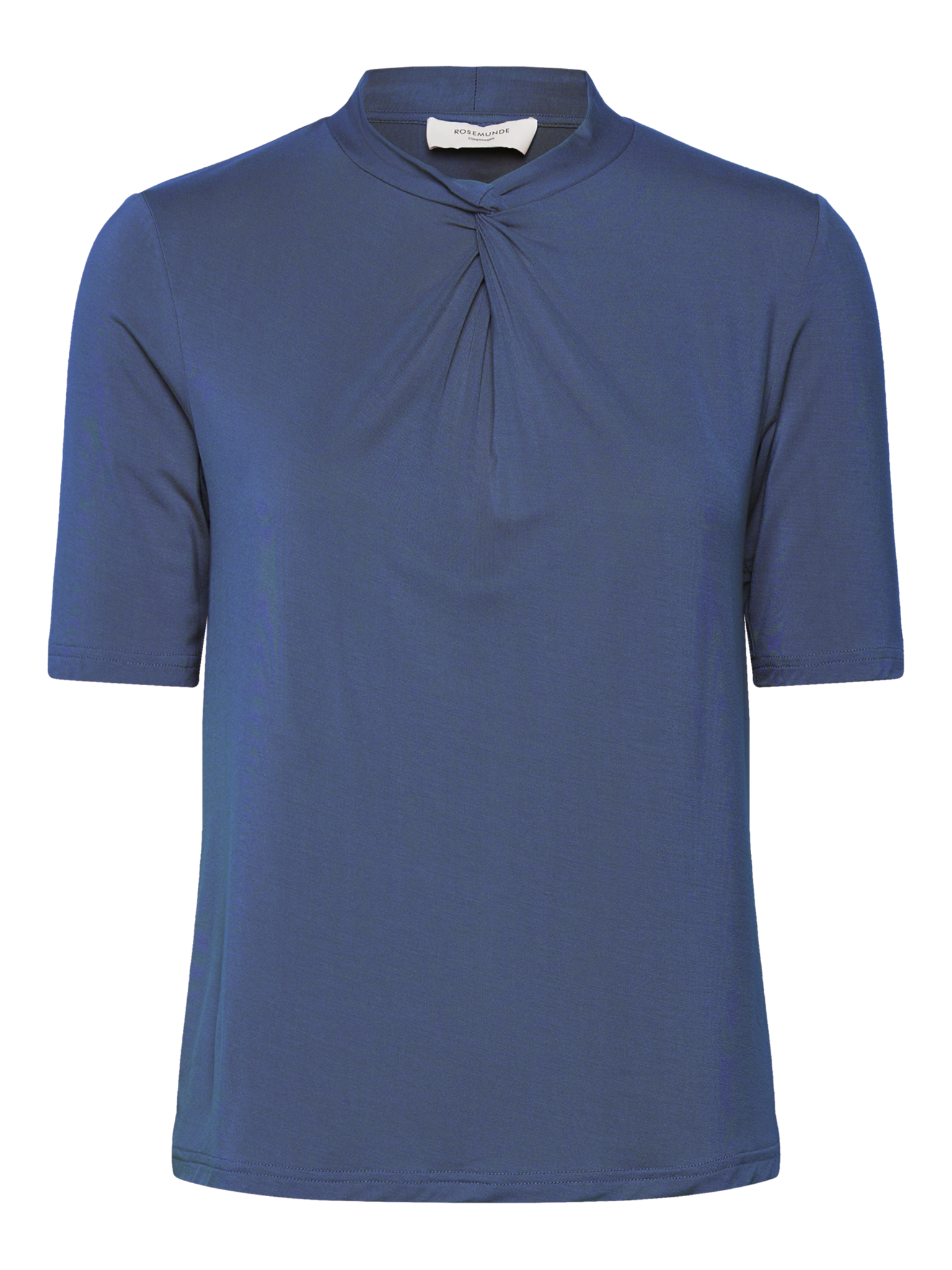 RWBiarritz SS Knot T-neck T-shirt T-SHIRT SS Rosemunde Woman M ensign blue