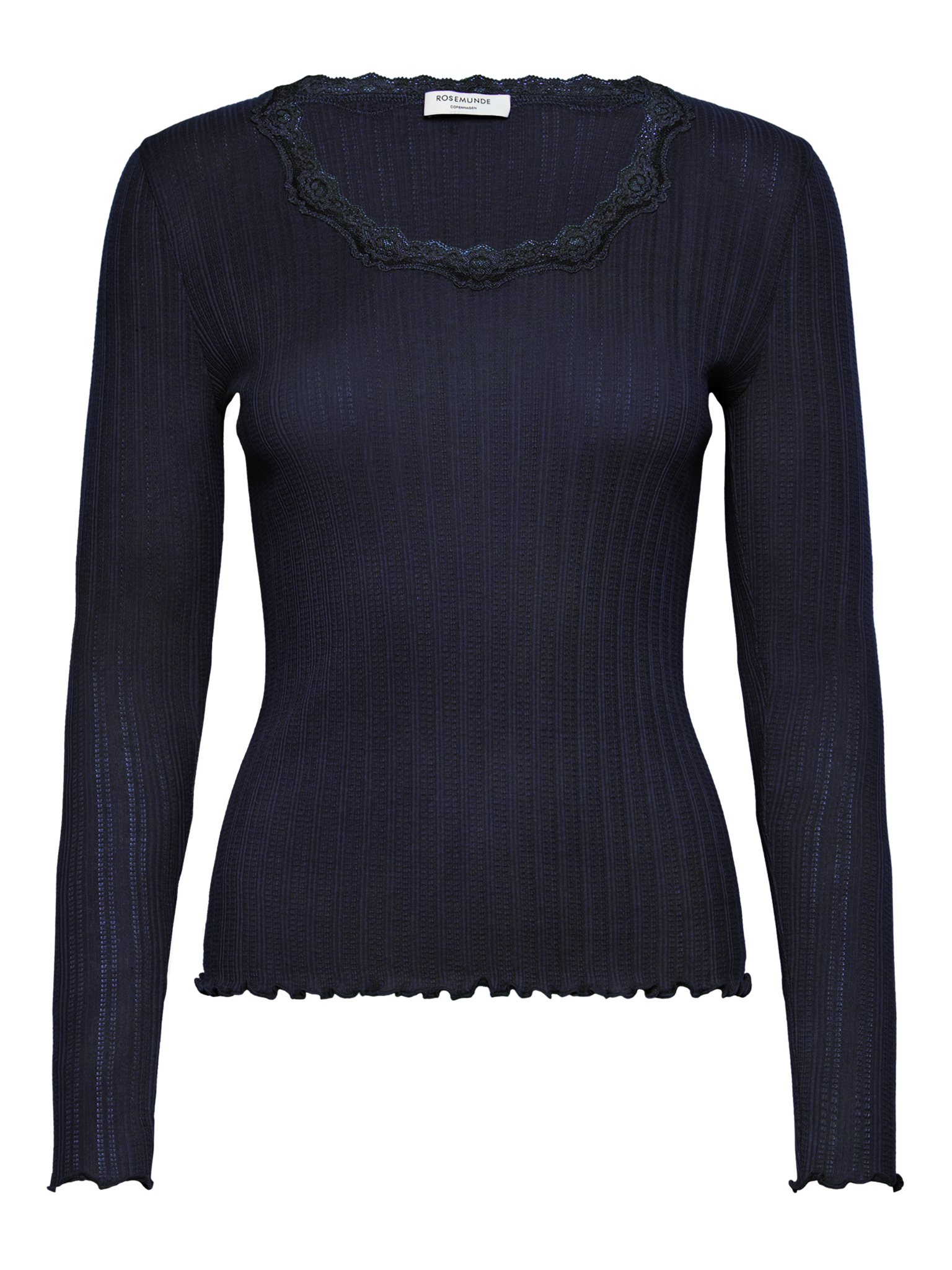 RWBobbie Modal LS O-neck T-shirt T-SHIRT LS Rosemunde Woman S navy