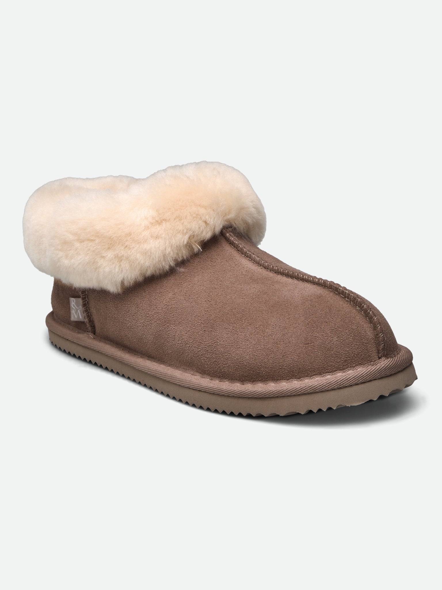 RHEvelyn Leather Closed Ankle Slipper SLIPPERS Rosemunde Woman 36 elk brown