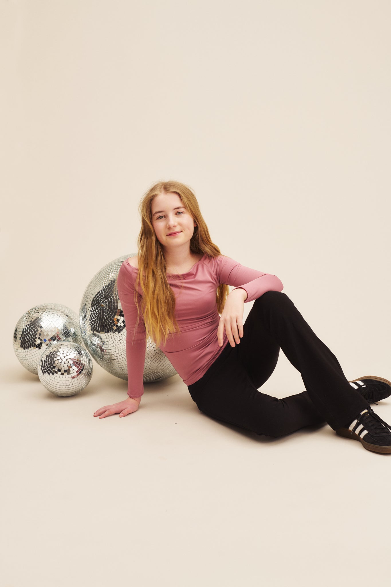 RKBillie LS Off Shoulder T-shirt T-SHIRT LS Rosemunde Woman