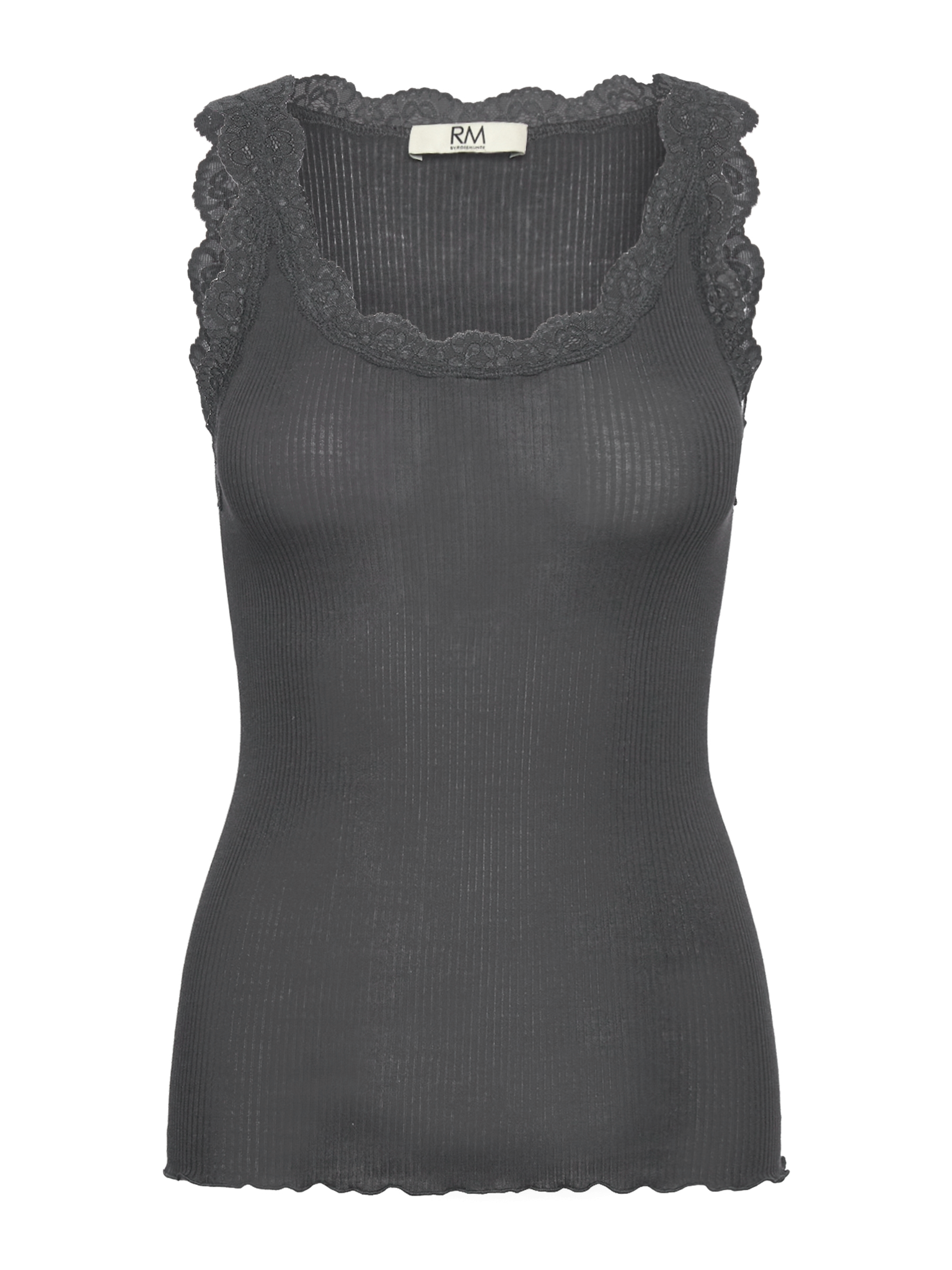 RMWBalta Modal SL U-Neck Top TOP Rosemunde Woman XS magnet