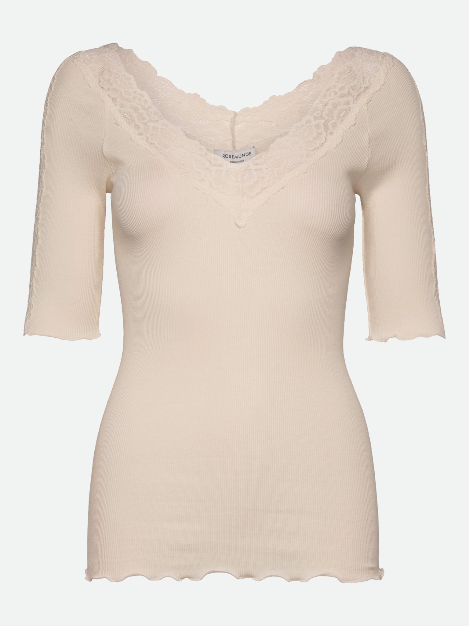 RWBernadine 2/4 Regular Lace T-shirt T-shirt Rosemunde Woman XS rainy day