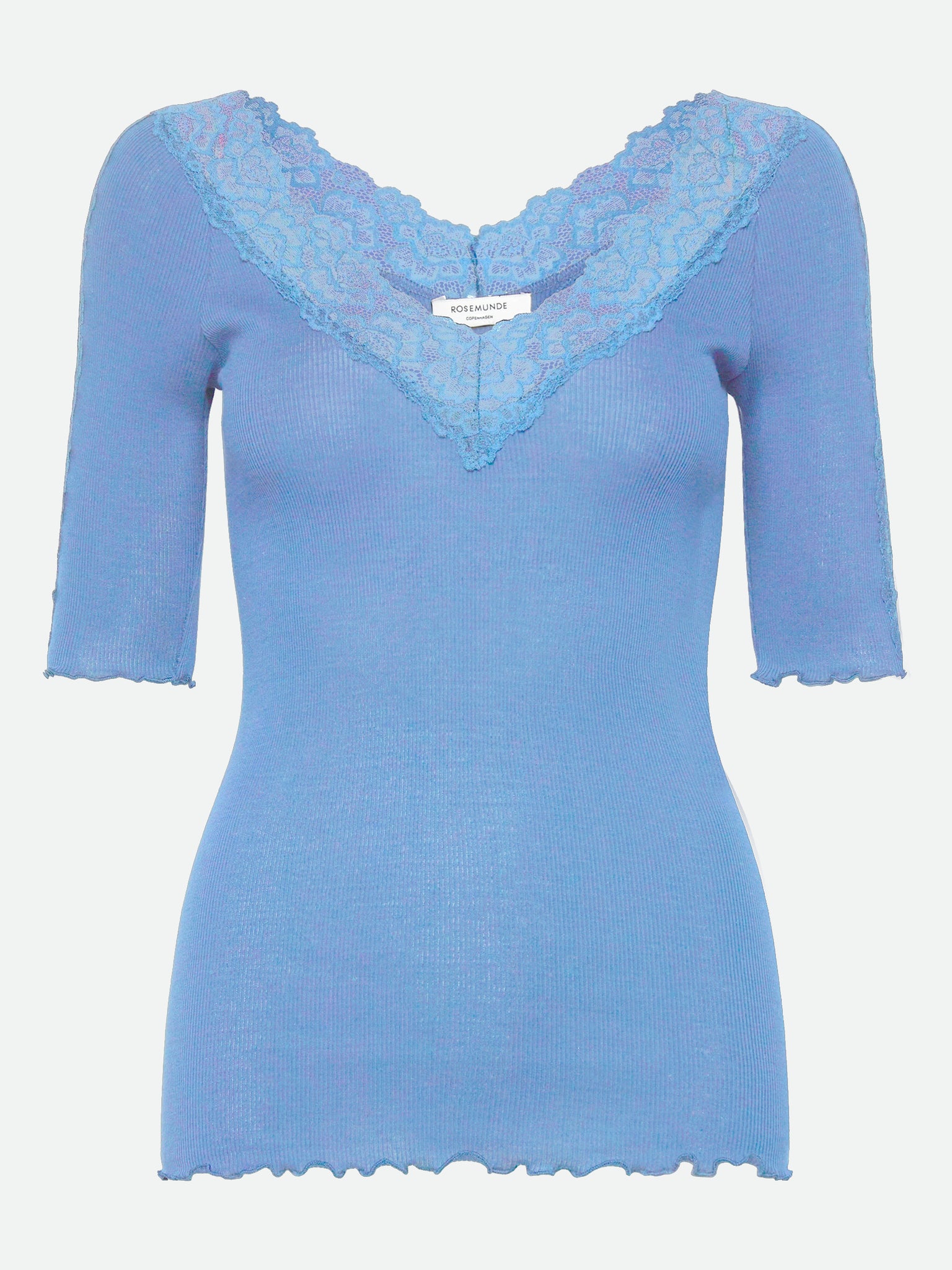 RWBernadine 2/4 Regular Lace T-shirt T-shirt Rosemunde Woman XS little boy blue