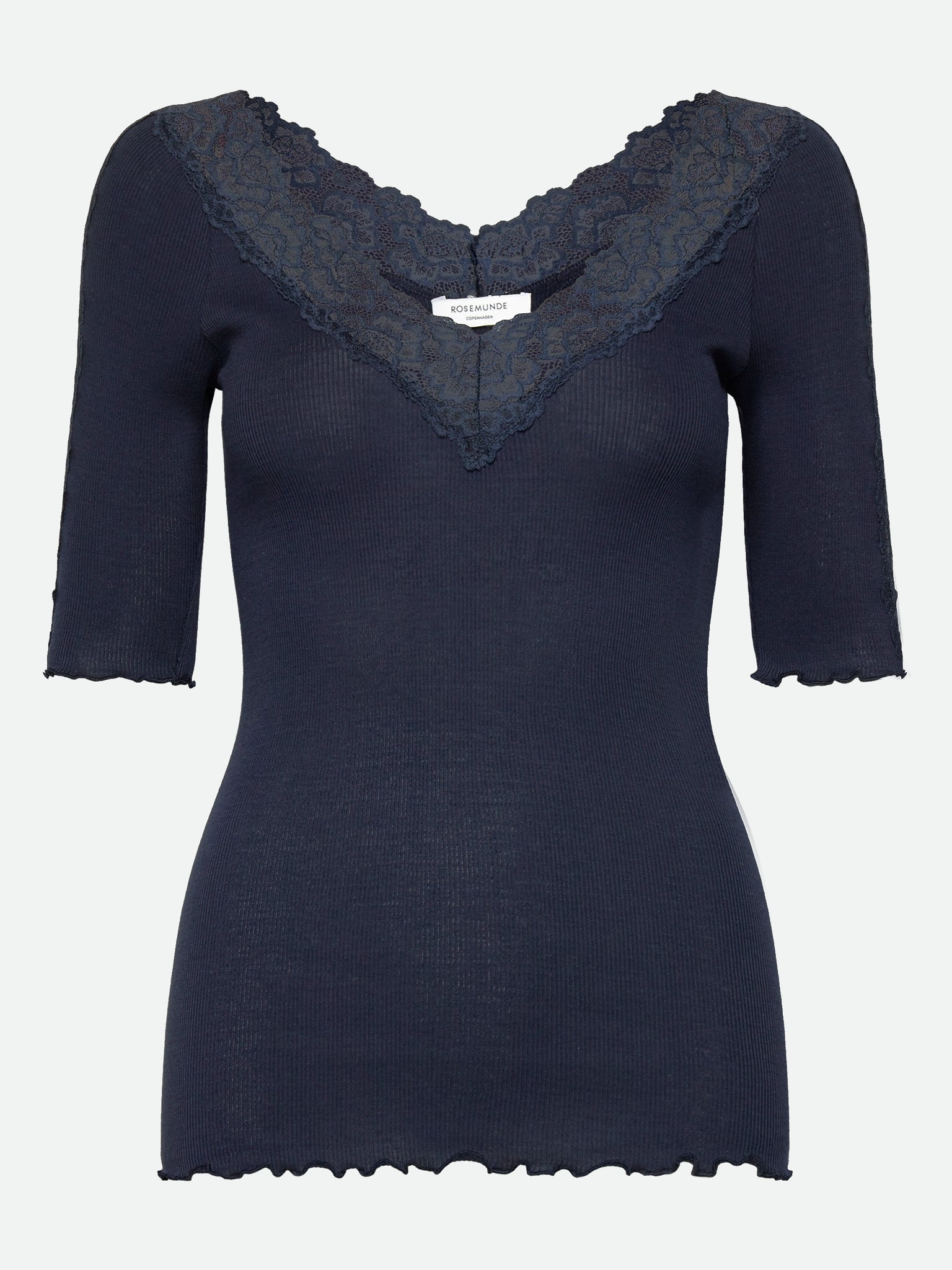 RWBernadine 2/4 Regular Lace T-shirt T-shirt Rosemunde Woman XS navy
