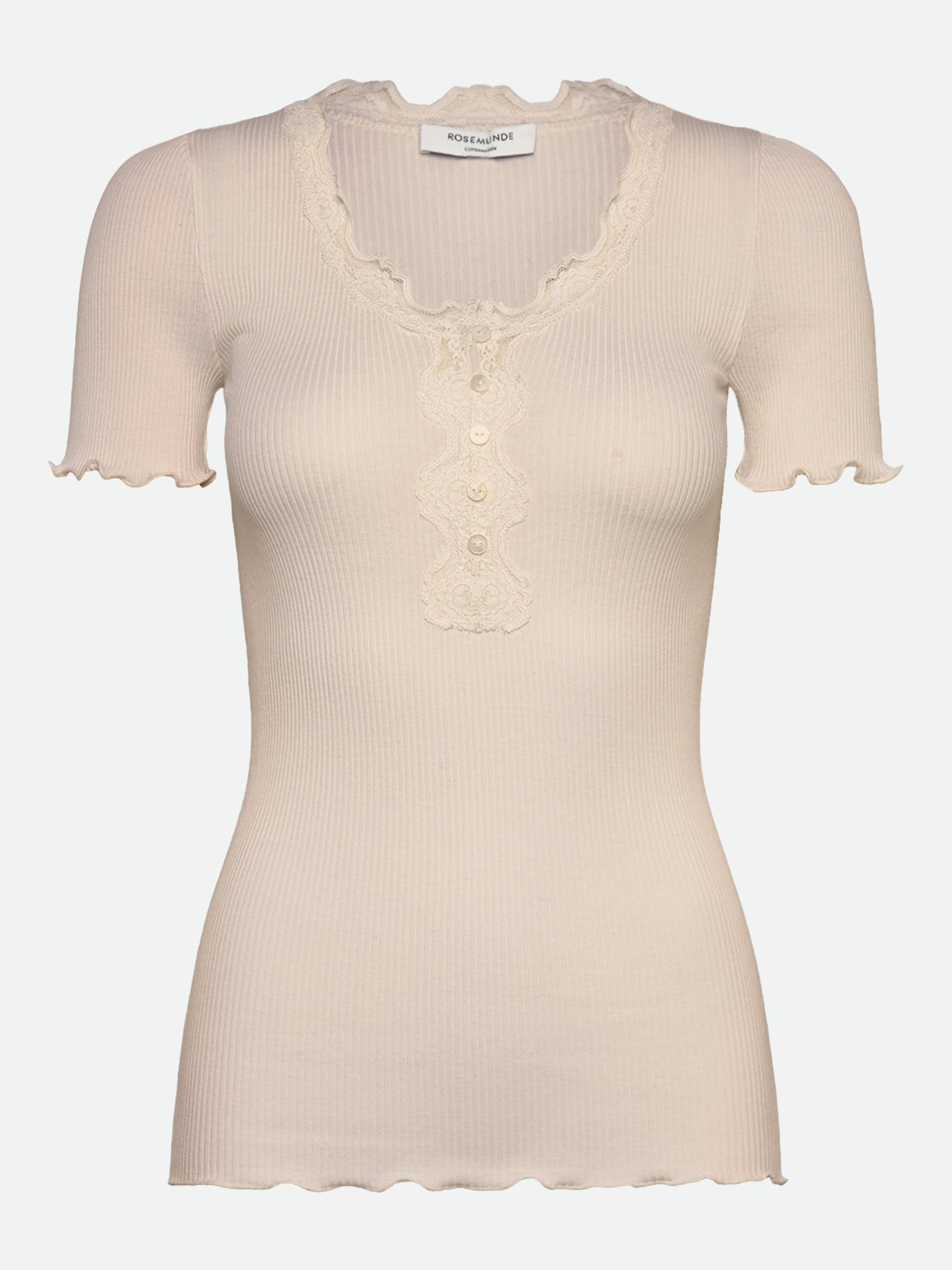 RWBeatha SS Regular W button T-shirt T-shirt Rosemunde Woman XS rainy day