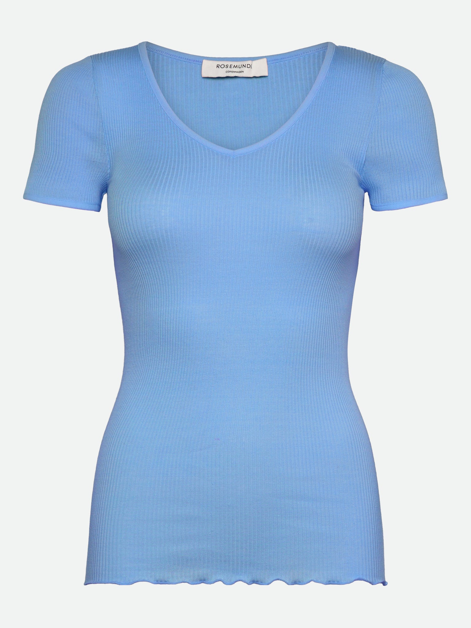 RWBeatha SS V-neck T-shirt T-shirt Rosemunde Woman S little boy blue
