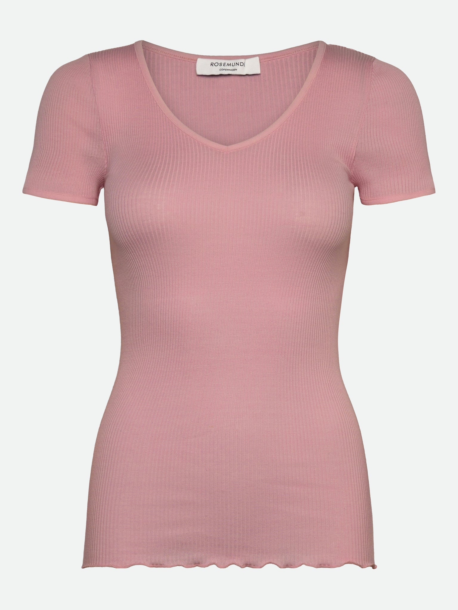RWBeatha SS V-neck T-shirt T-shirt Rosemunde Woman XS woodrose