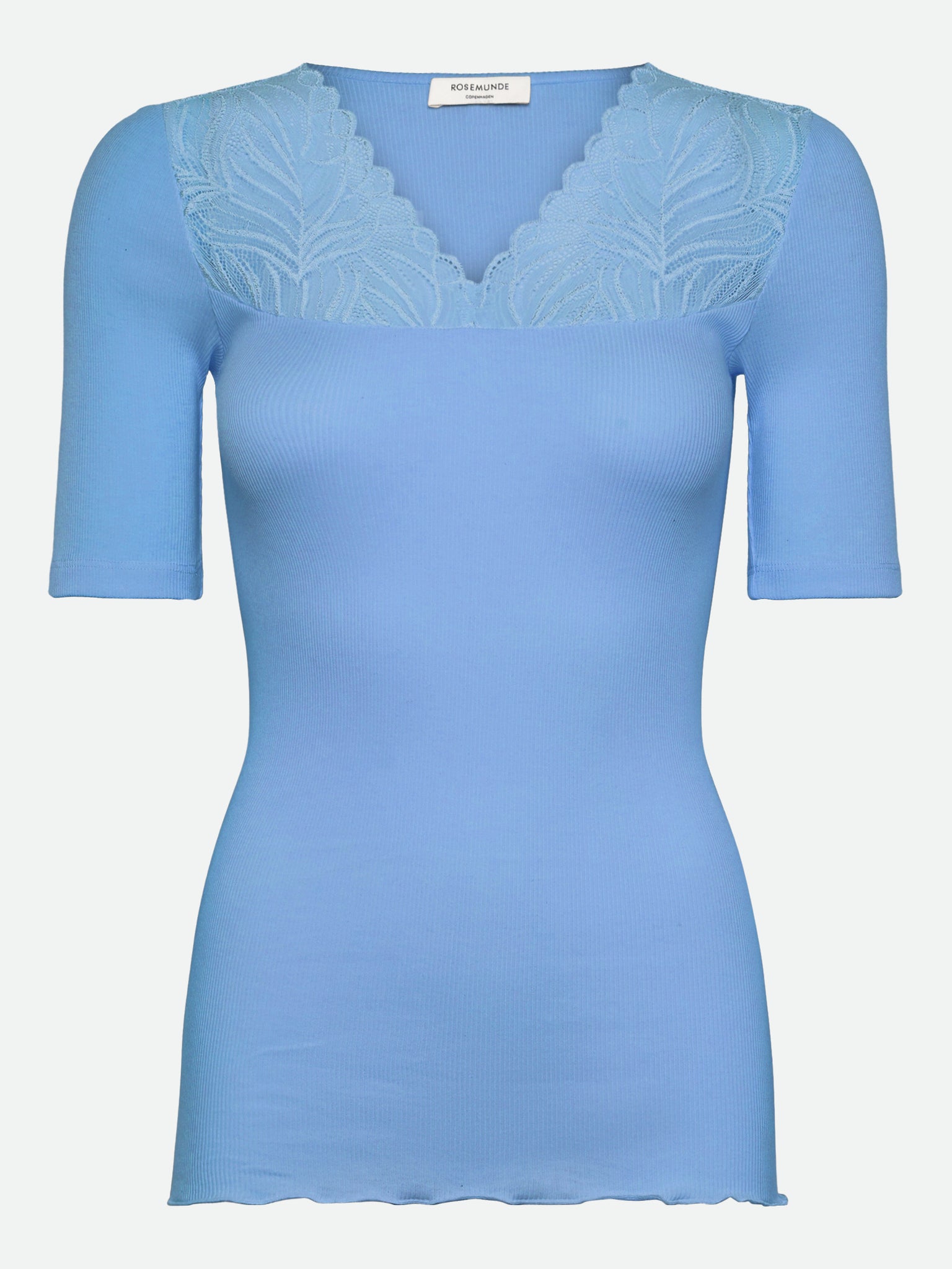 RWBernadine 2/4 Regular V-neck T-shirt T-shirt Rosemunde Woman XS little boy blue