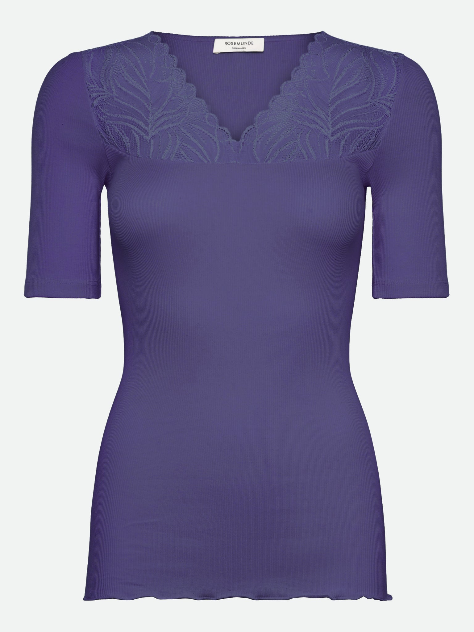 RWBernadine 2/4 Regular V-neck T-shirt T-shirt Rosemunde Woman XS skipper blue