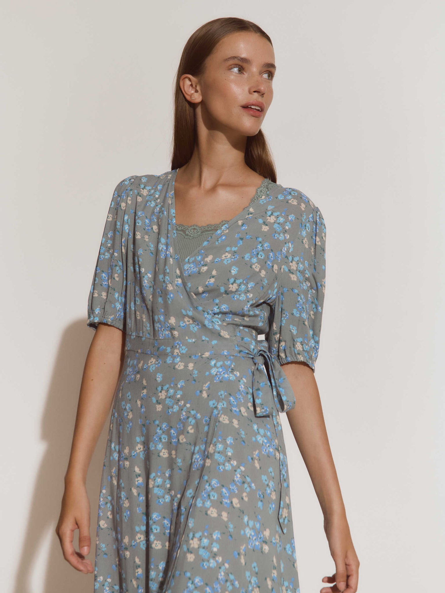 RWElif SS Wrap Dress Dress Rosemunde Woman